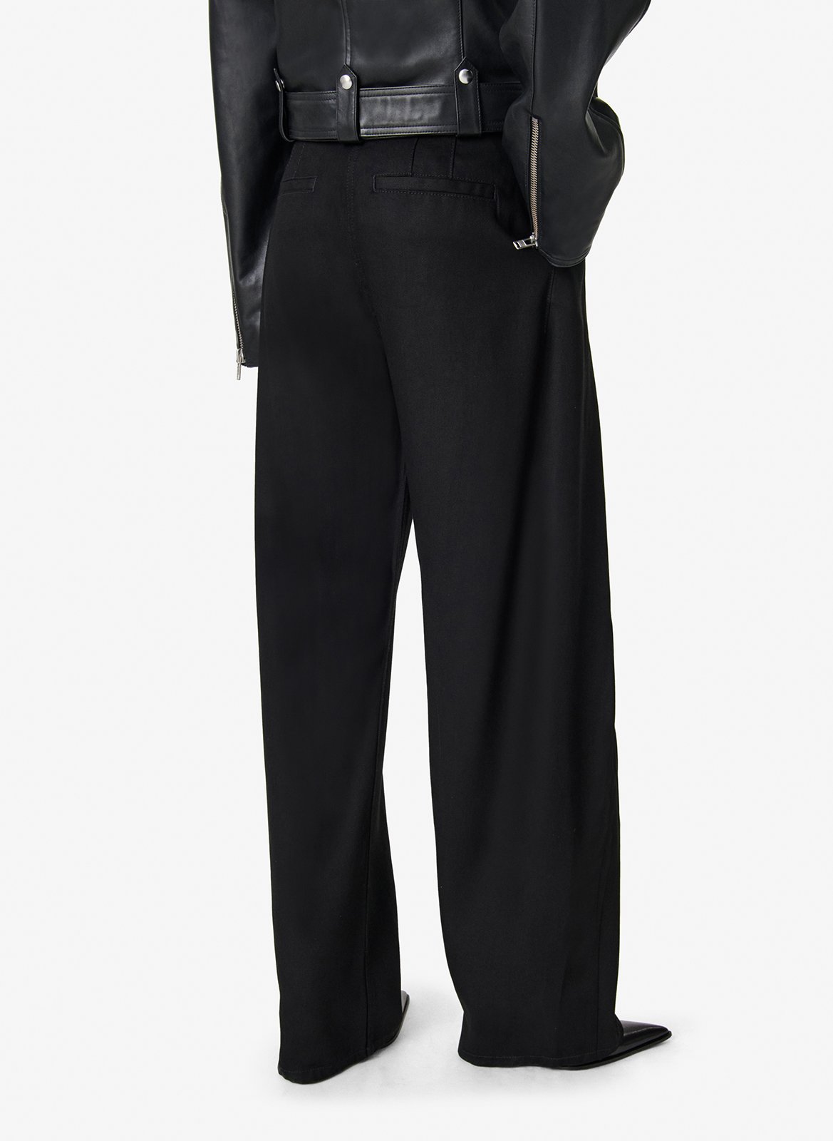 Pantalon droit flowy IRO Noir