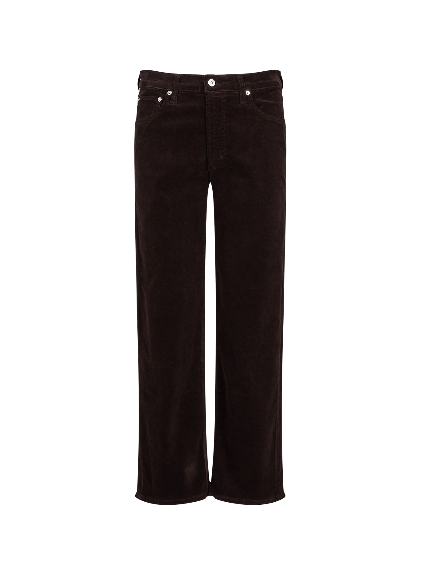Corduroy cotton trousers CITIZENS OF HUMANITY Brown