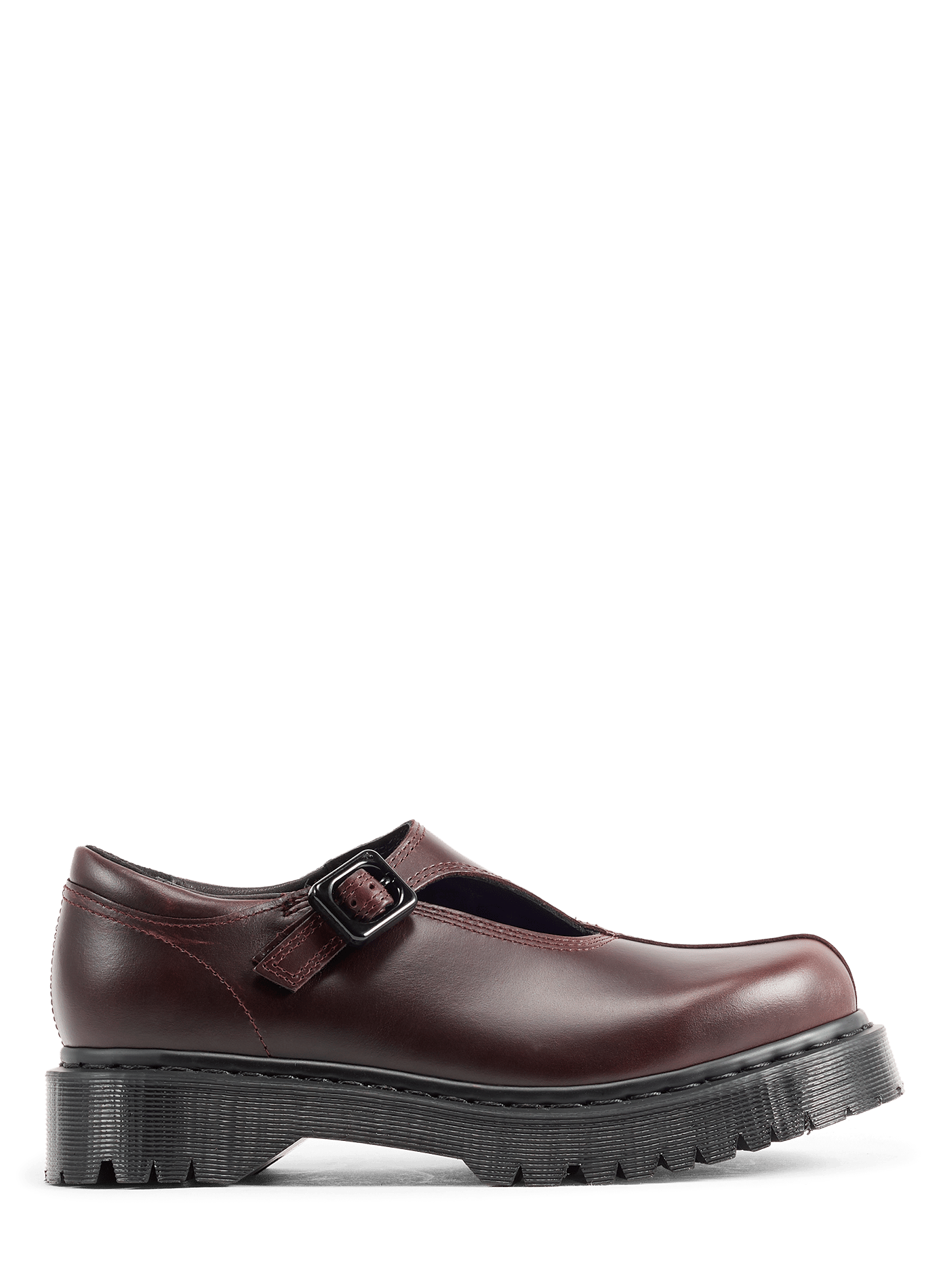 Babies Rejena MJ in leather DR. MARTENS Brown