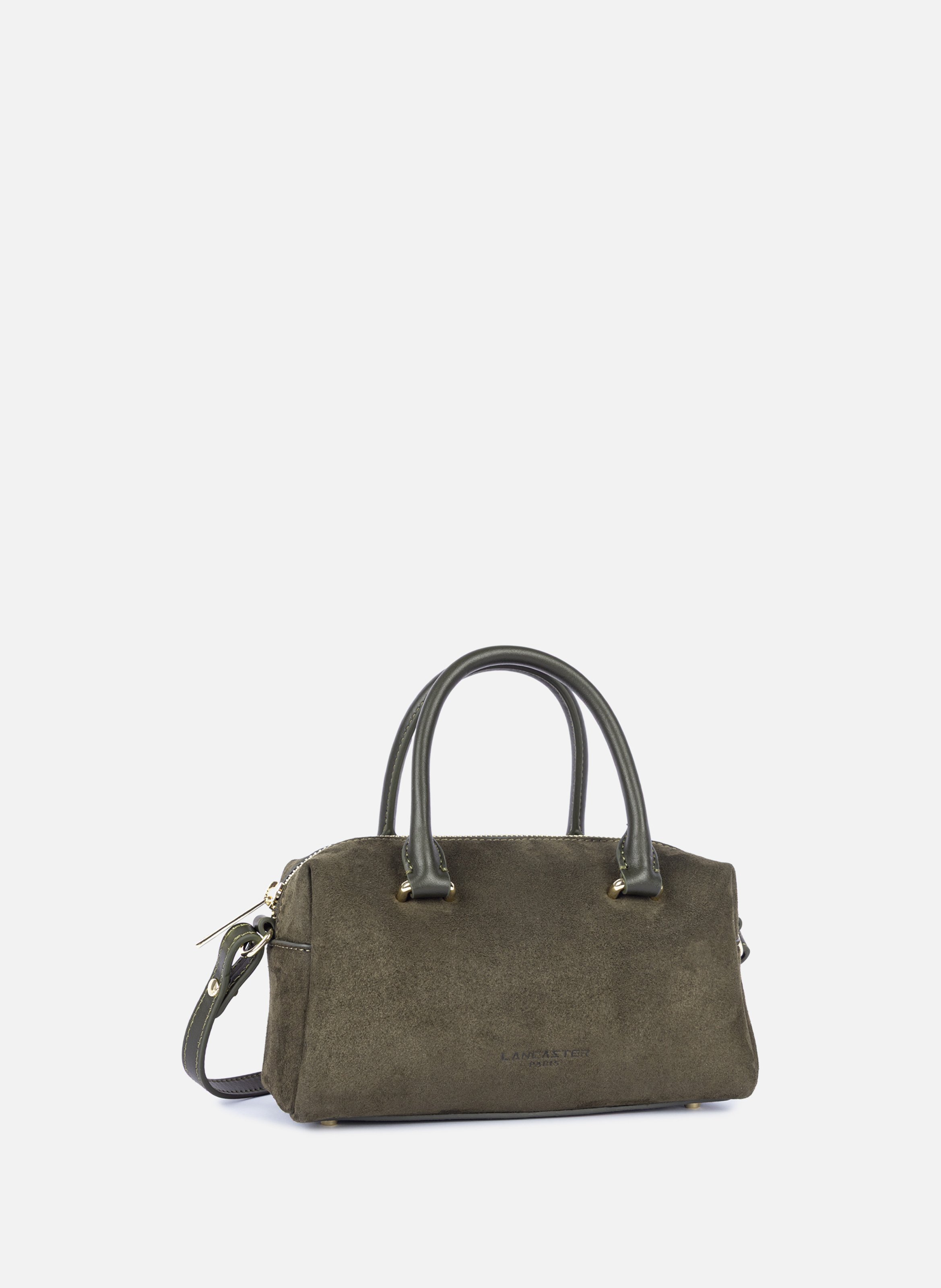 Handtas - suède kubus LANCASTER Kaki