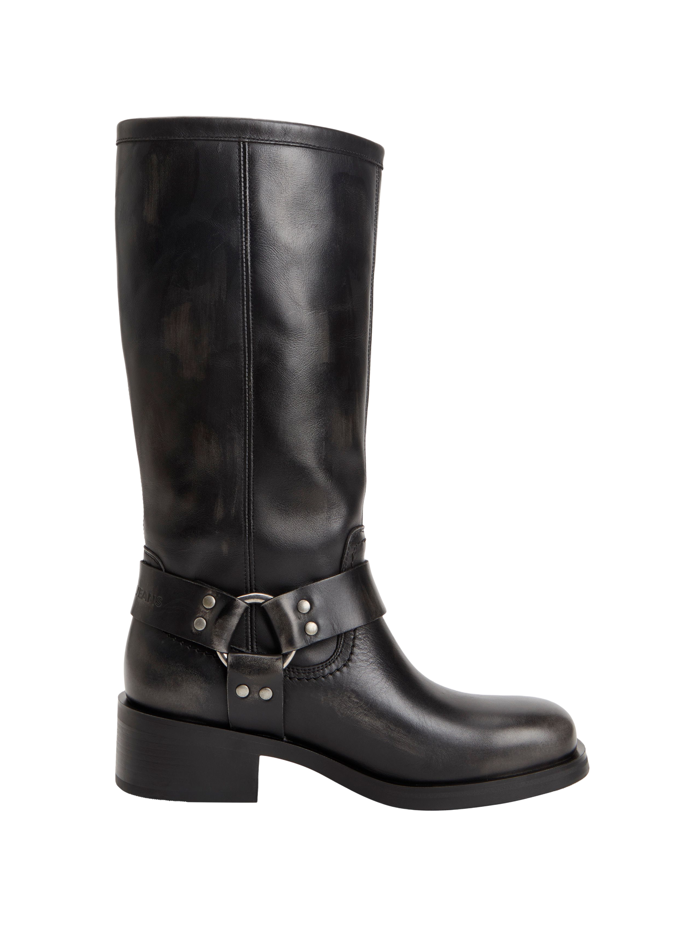 Tall leather boots  TOMMY HILFIGER Black