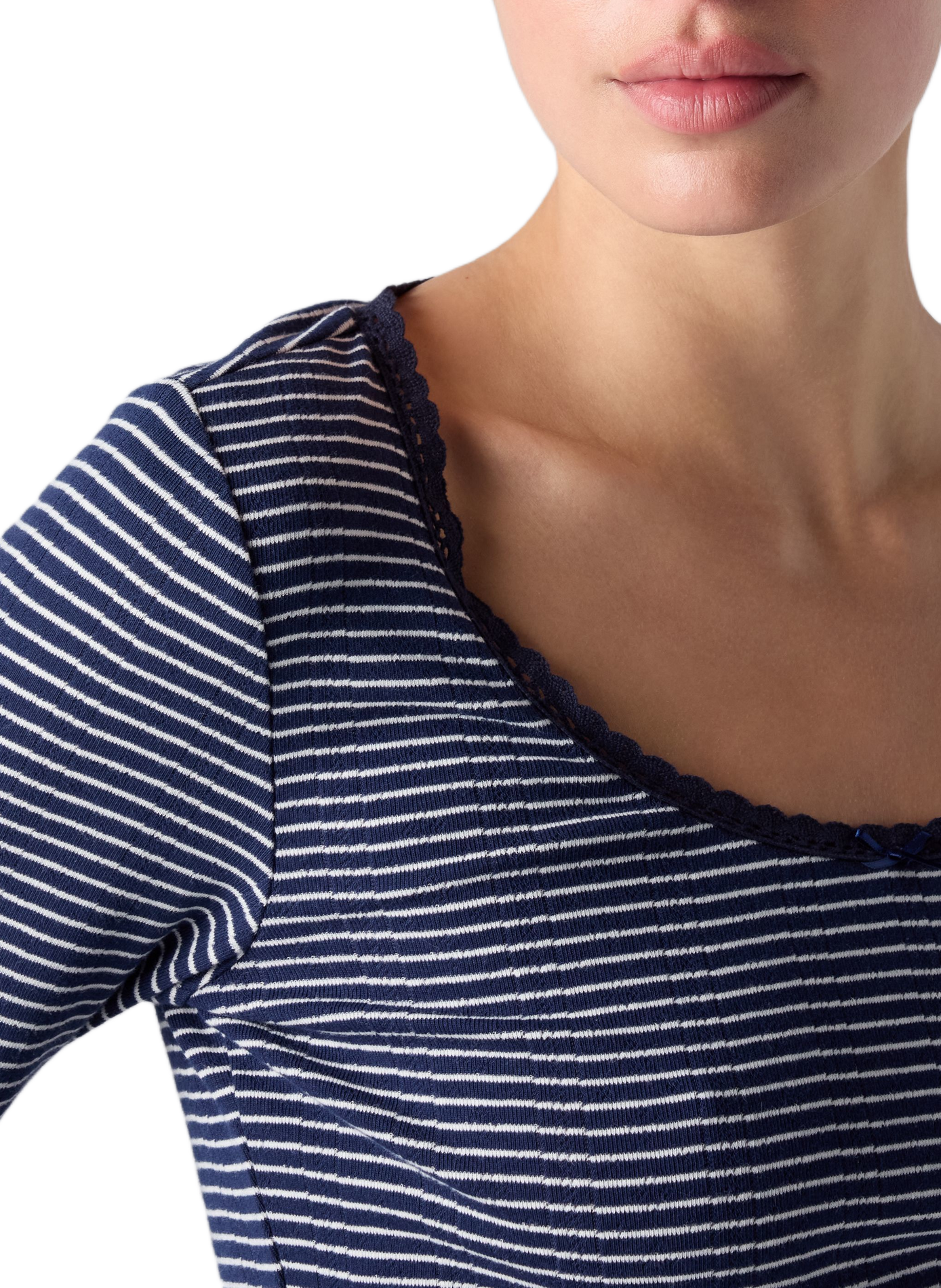 Gestreiftes Langarm-T-Shirt LEVI'S Blau