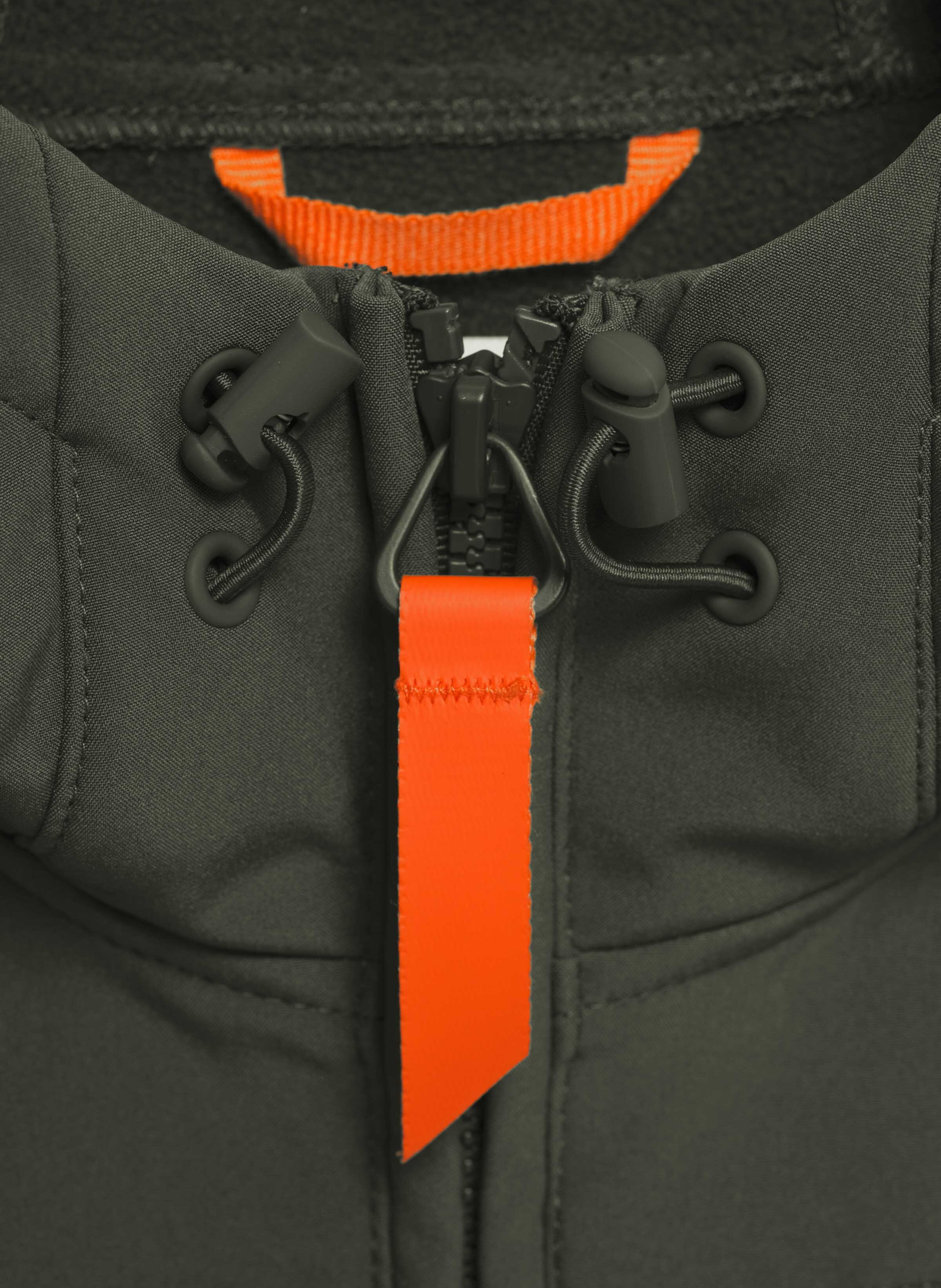 Rony Softshell Hooded Straight Jacket | Brown GERTRUDE Men