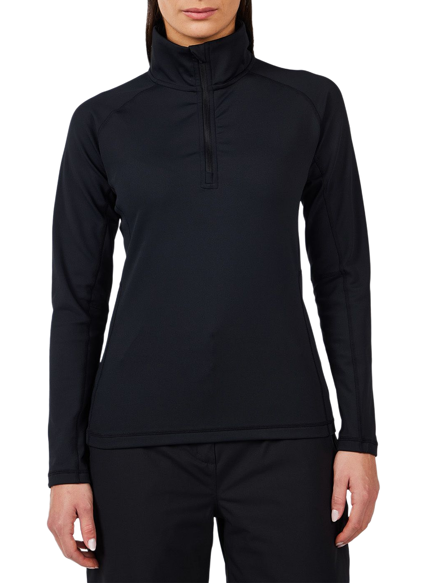 Ski-Midlayer mit Stehkragen ROSSIGNOL Schwarz