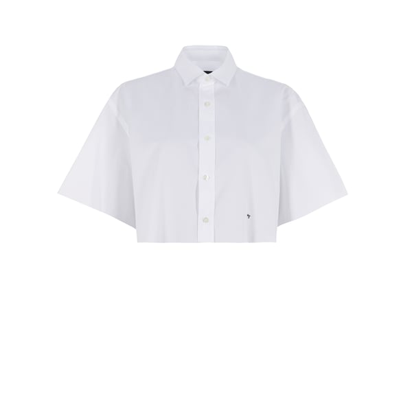 Chemise courte en coton
