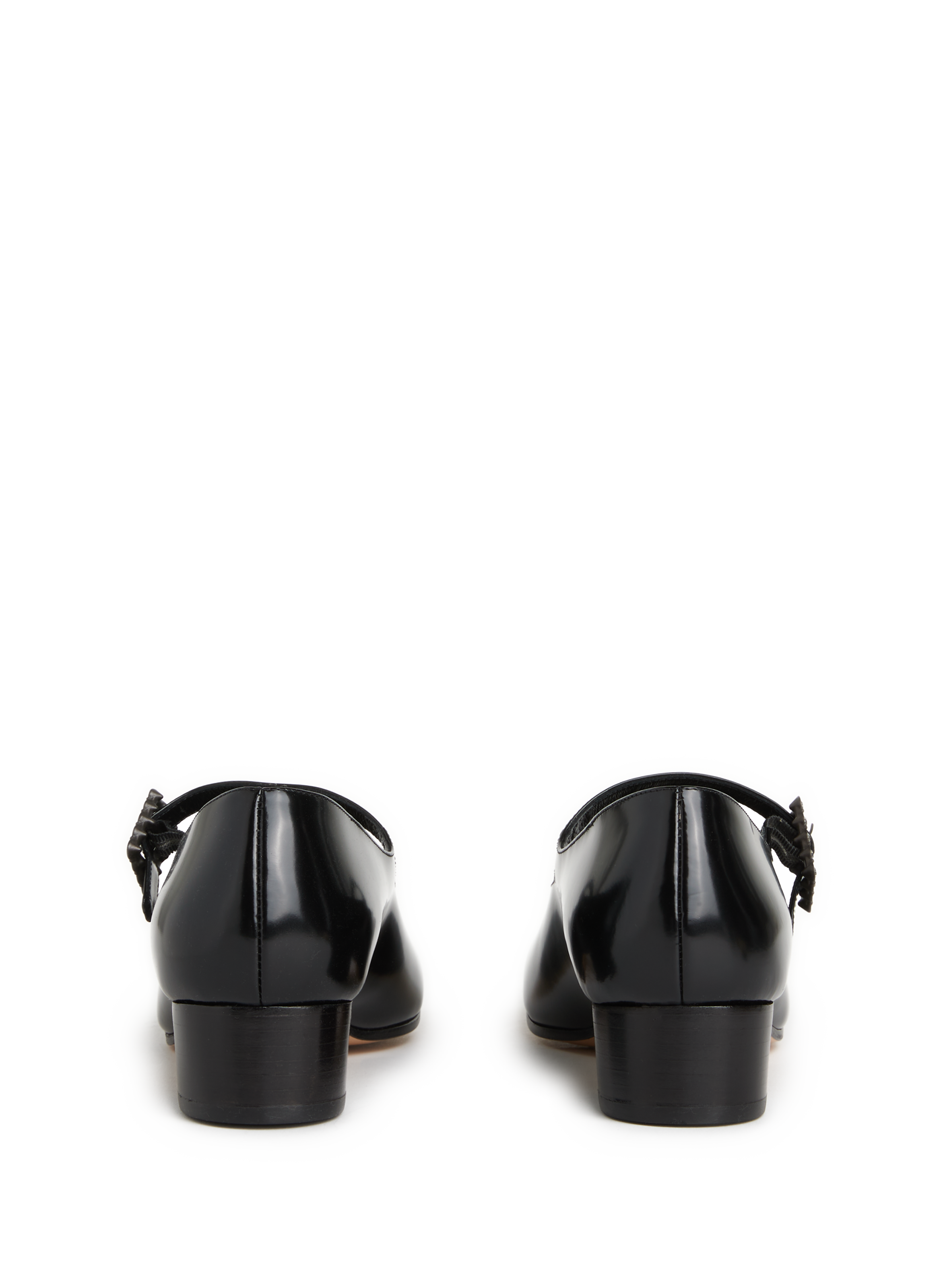 Babies Agatha en cuir LE MONDE BÉRYL Noir