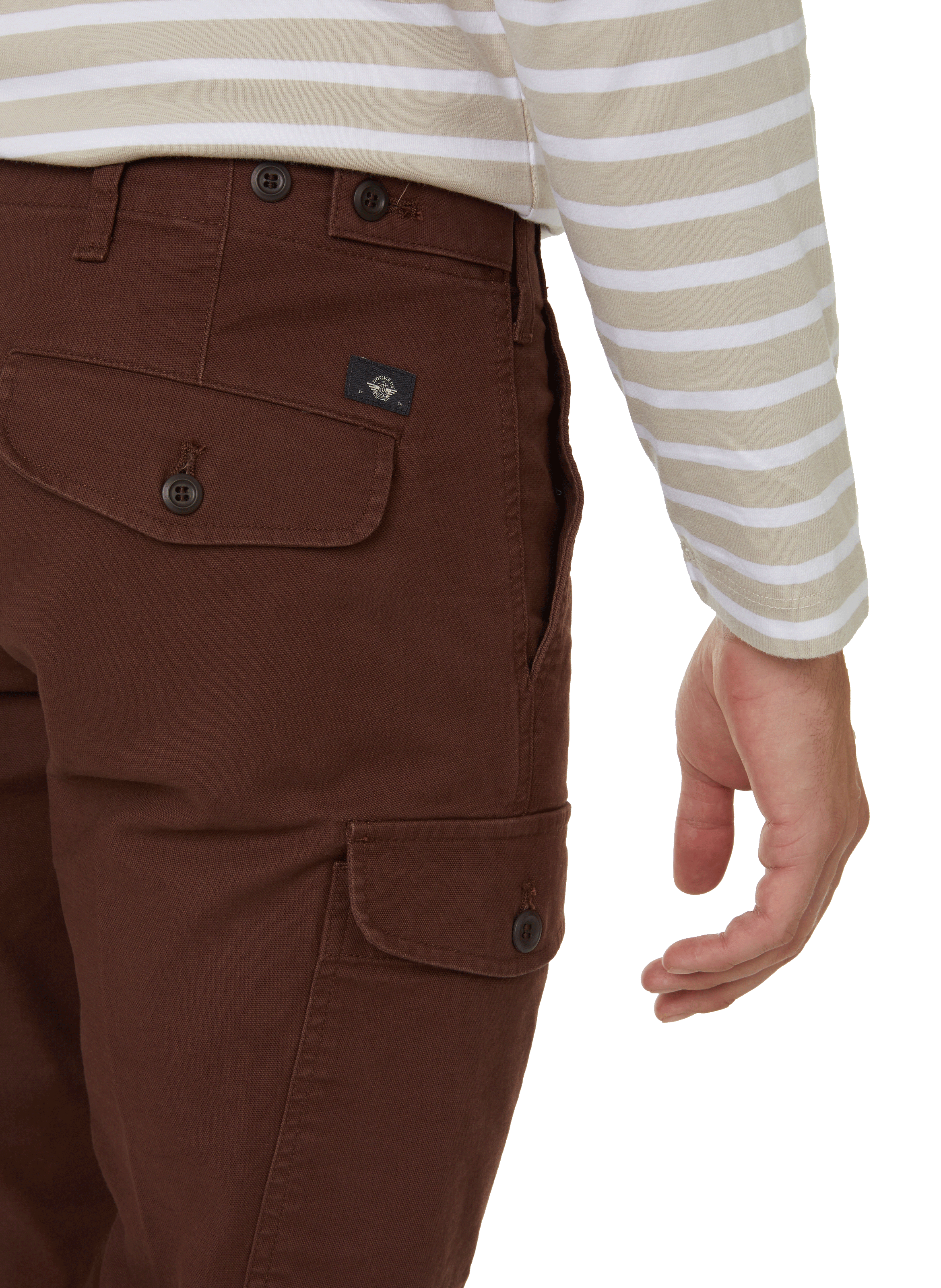 Pantalon cargo  DOCKERS Marron