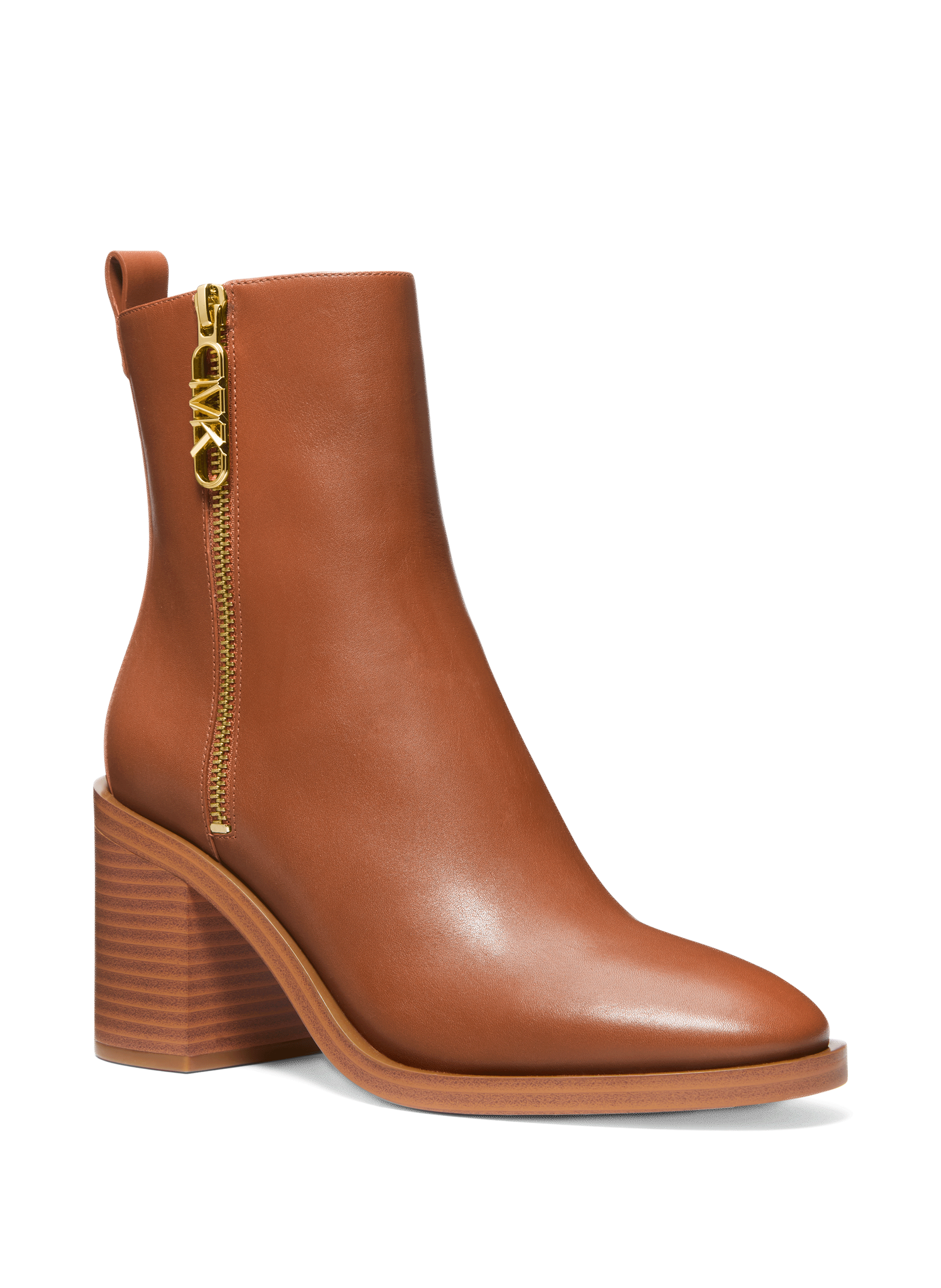 Bottines en cuir