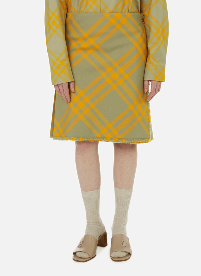 Wool midi skirt BURBERRY