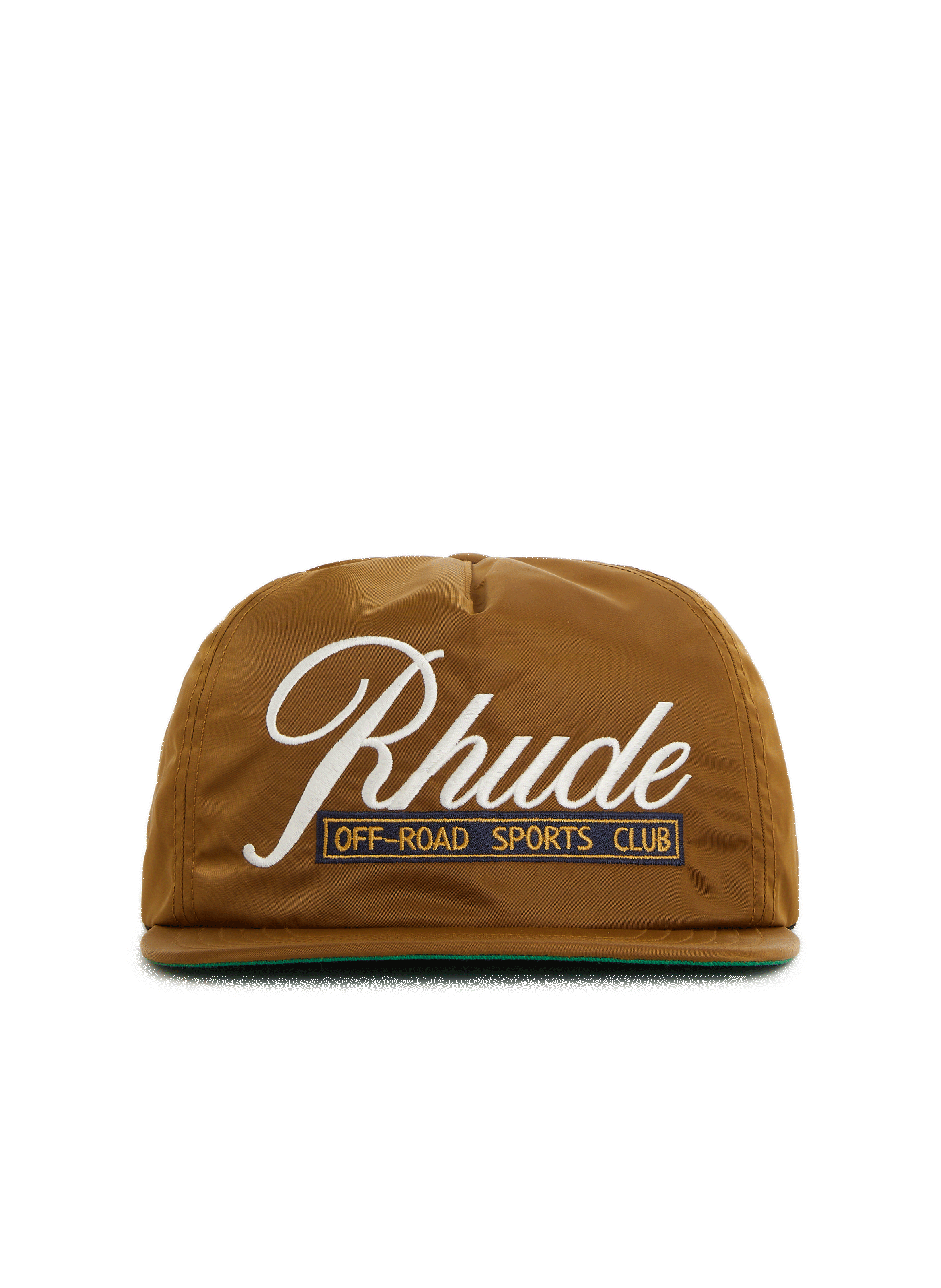 Nylon baseball cap RHUDE Brown