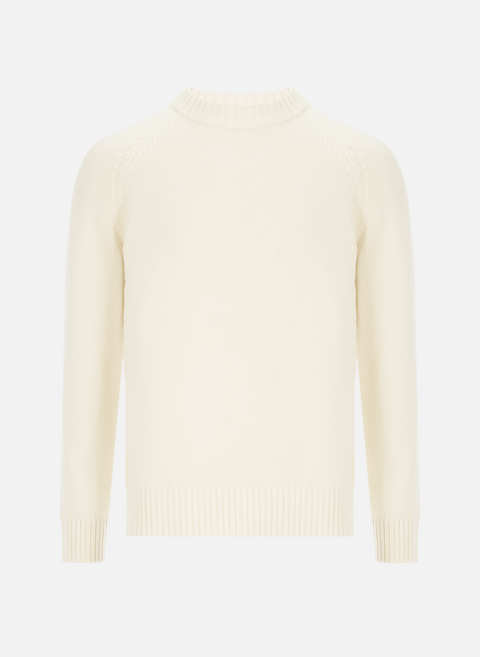 Beige cotton sweaterSEASON 1865 