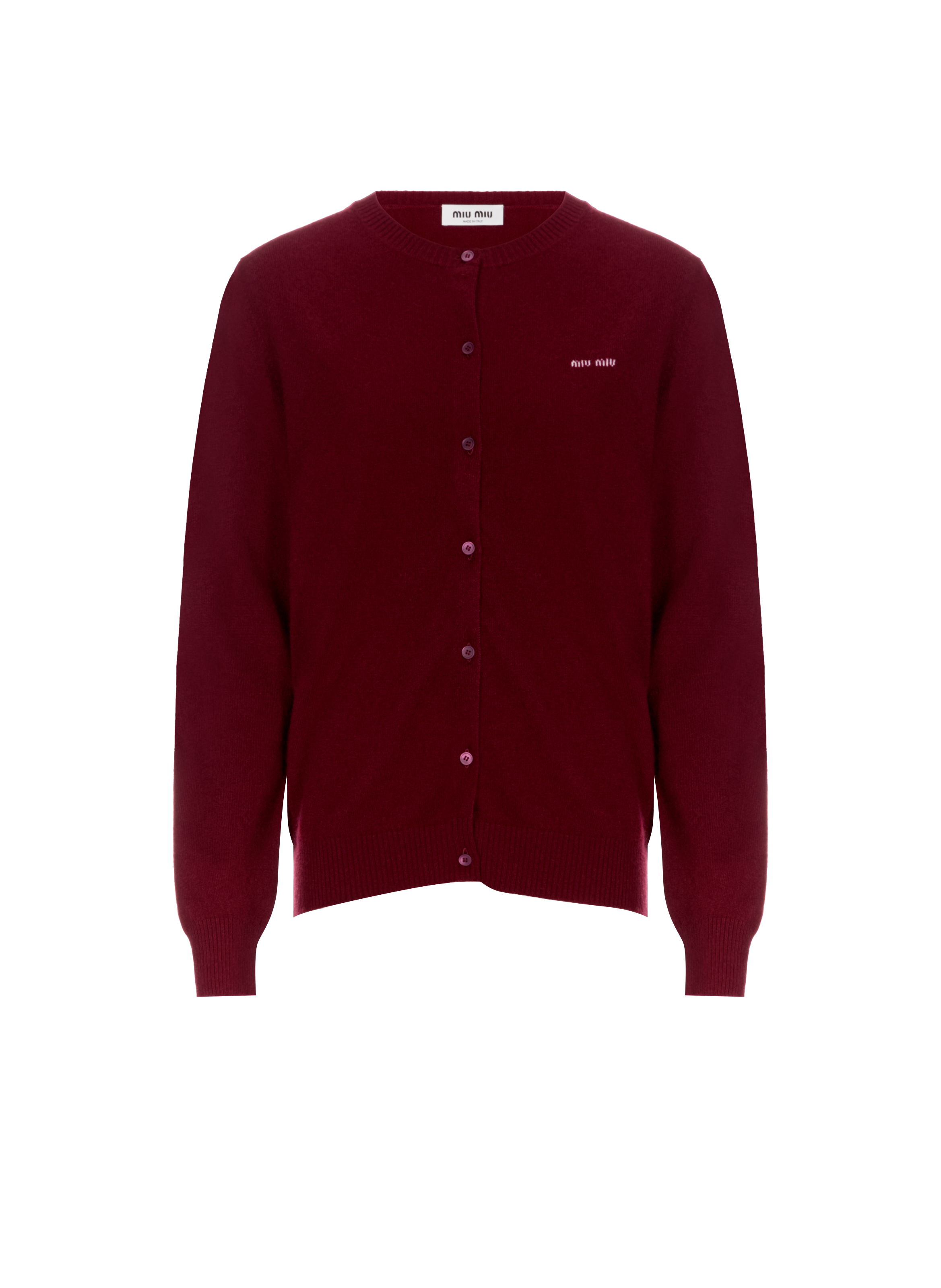 Cardigan en cachemire  MIU MIU Rouge