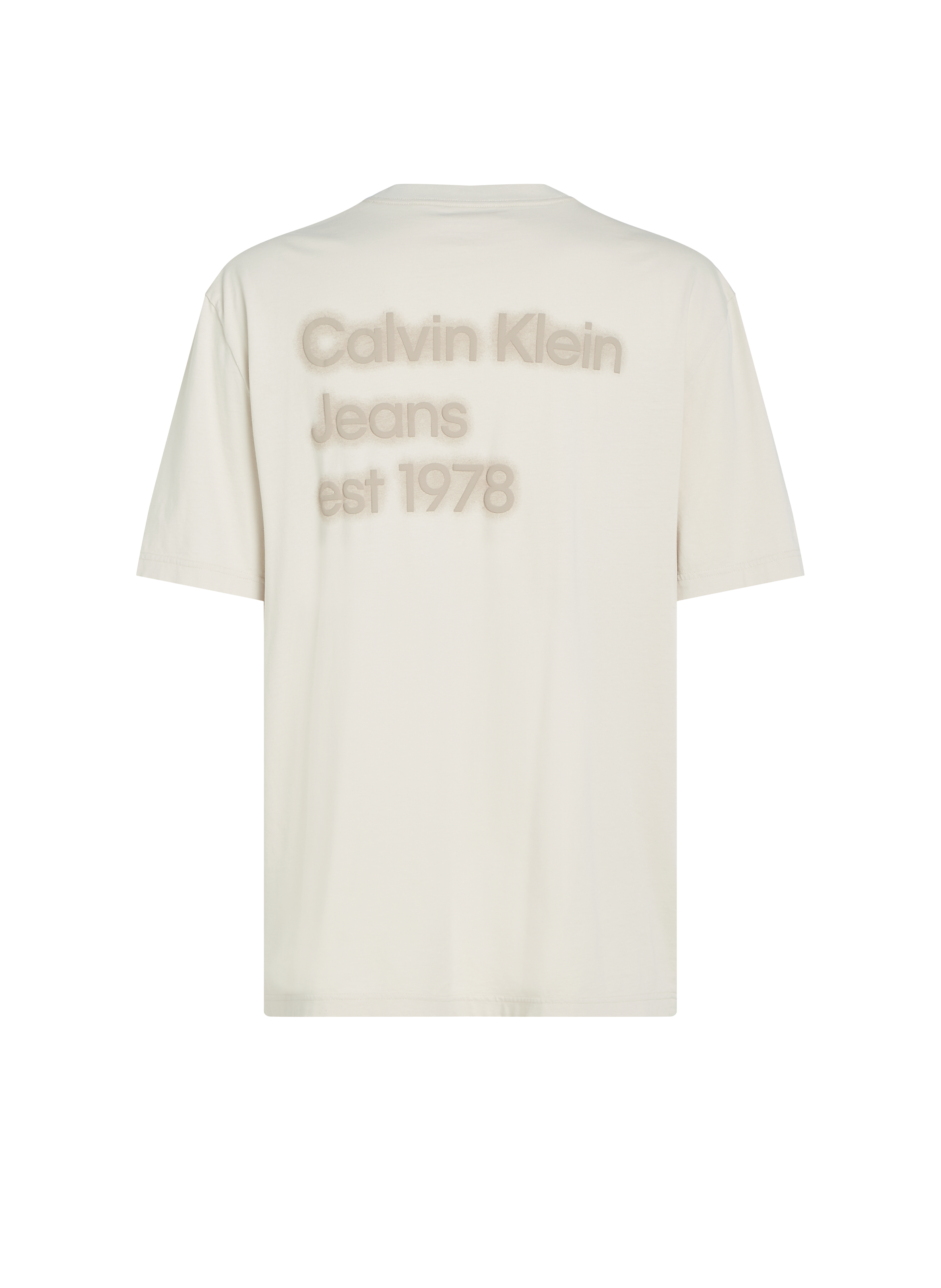 Logo T-shirt CALVIN KLEIN Beige