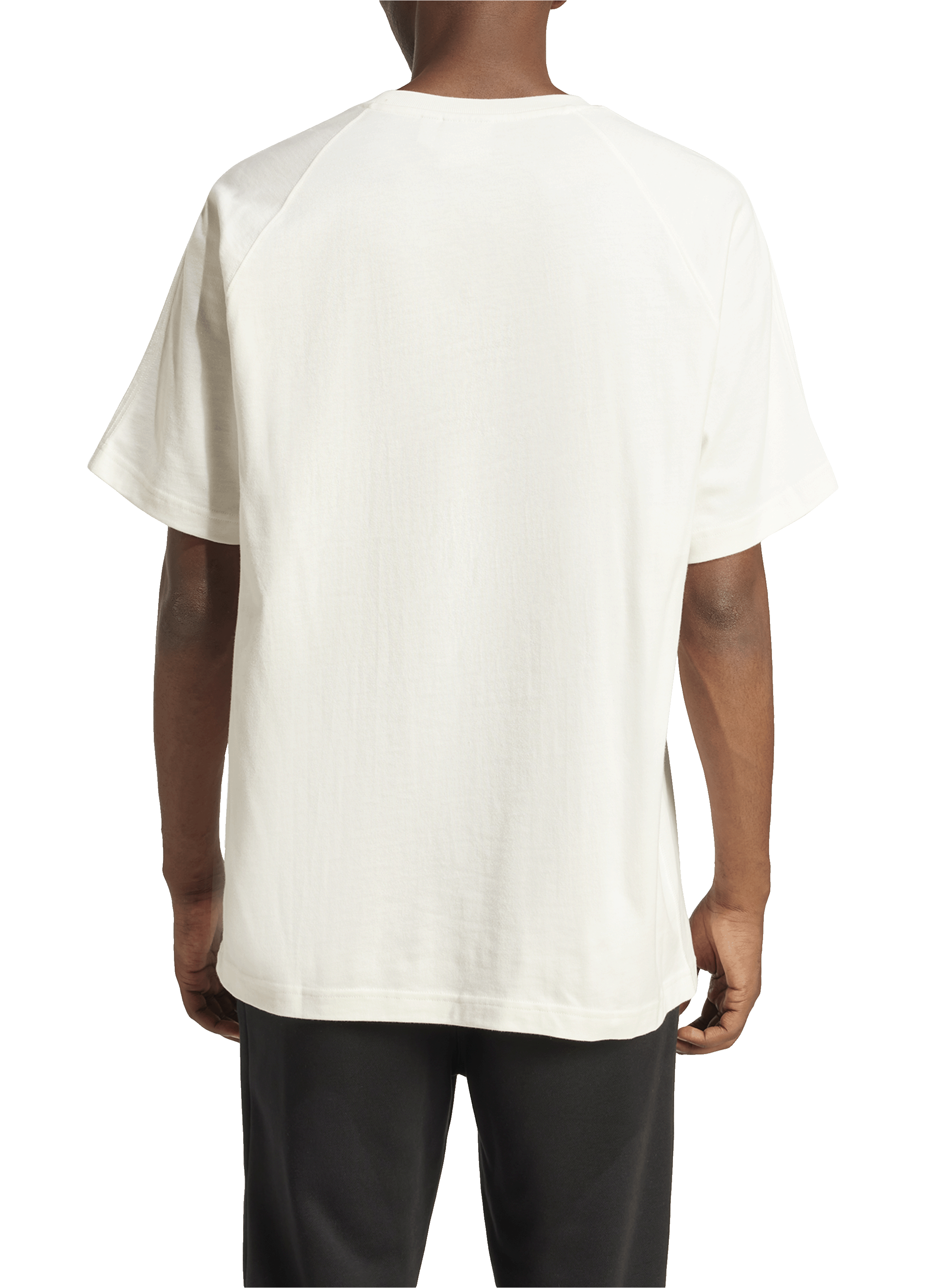 Premium Essentials cotton T-shirt ADIDAS White