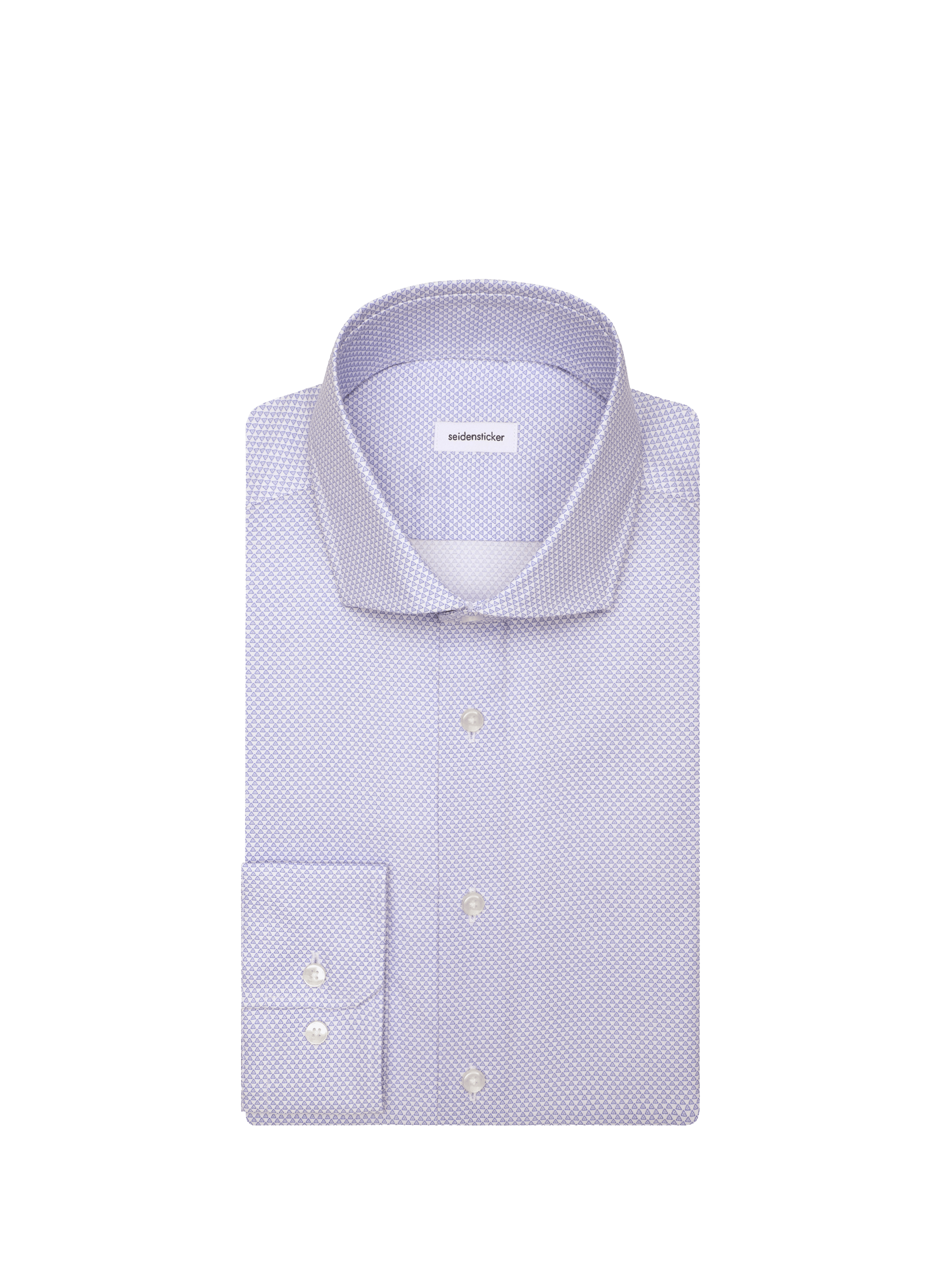  Printed cotton shirt SEIDENSTICKER Blue