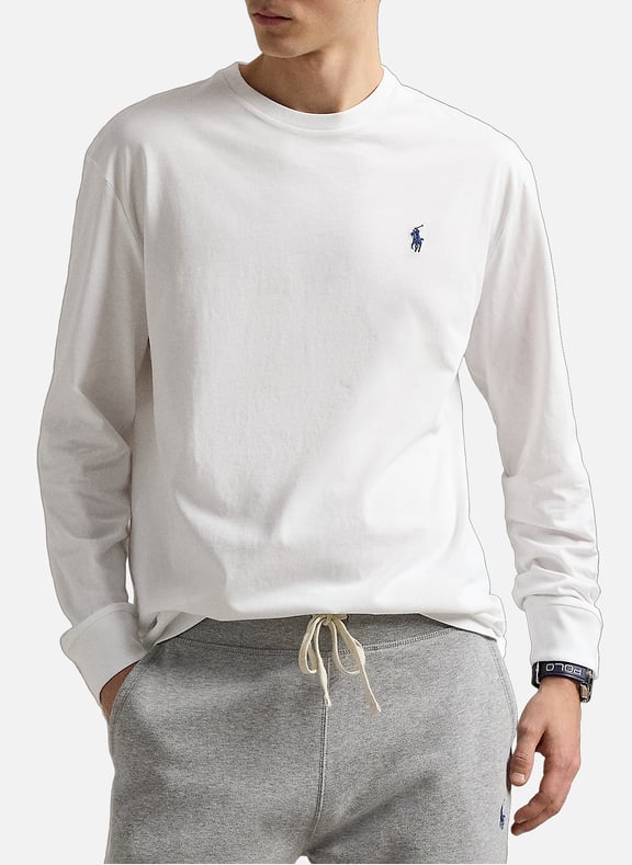 Long-sleeve cotton T-shirt White by POLO RALPH LAUREN POLO RALPH LAUREN Long-sleeve cotton T-shirt White