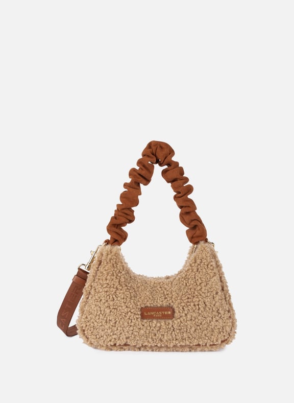 Shoulder bag - Moumoute Brown by LANCASTER LANCASTER Shoulder bag - Moumoute Brown