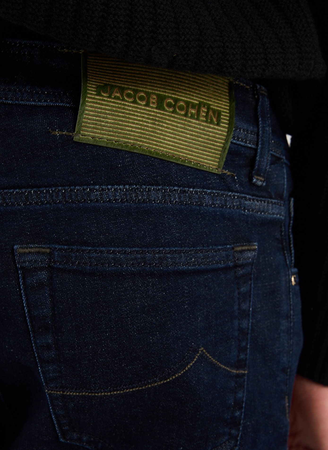 Straight-leg jeans in blended cotton JACOB COHEN Blue