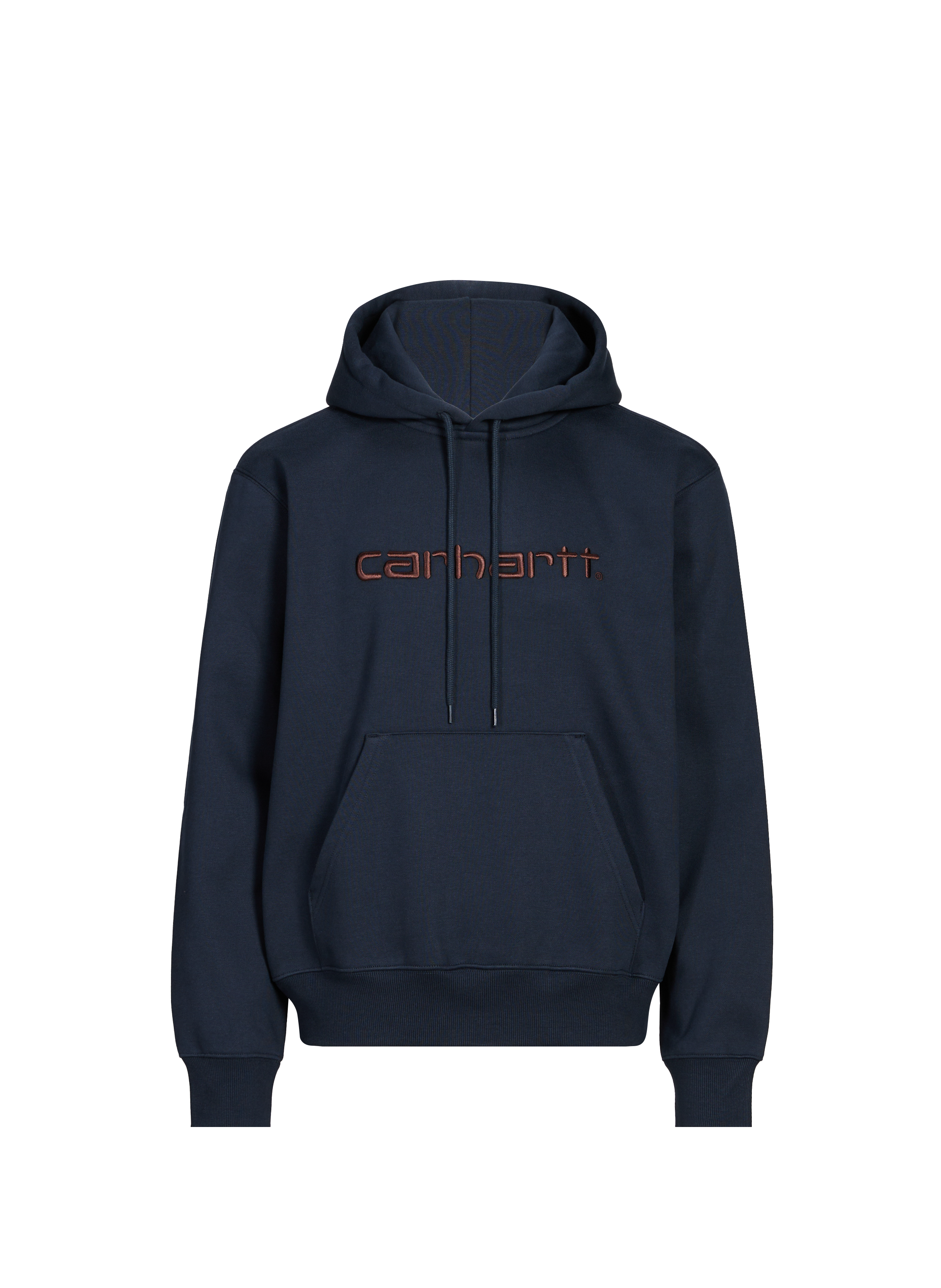 CARHARTT WIP Oversized embroidered cotton sweatshirt Blue