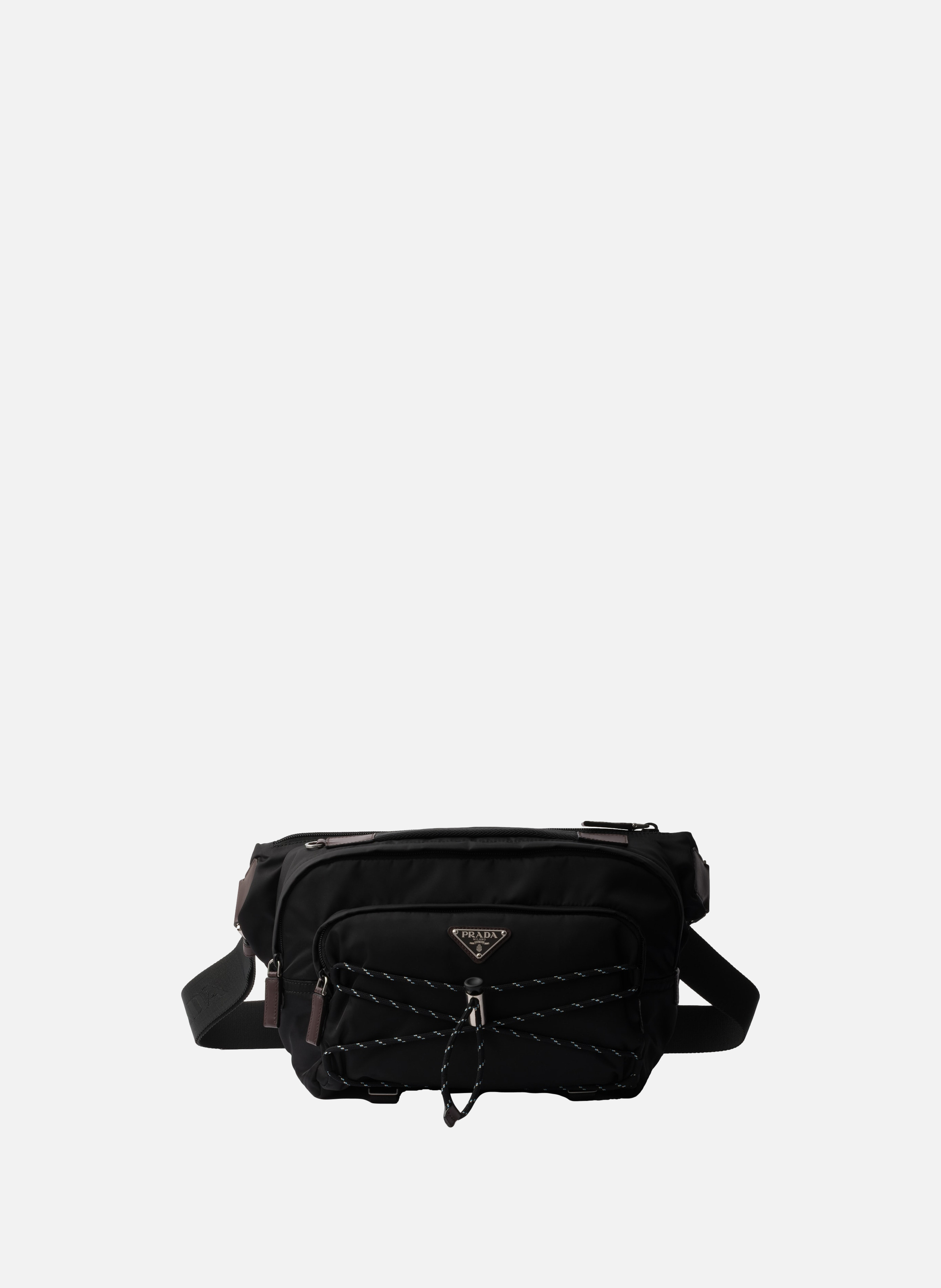 Sac porté épaule prada speedrock en re-nylon et cu PRADA Noir