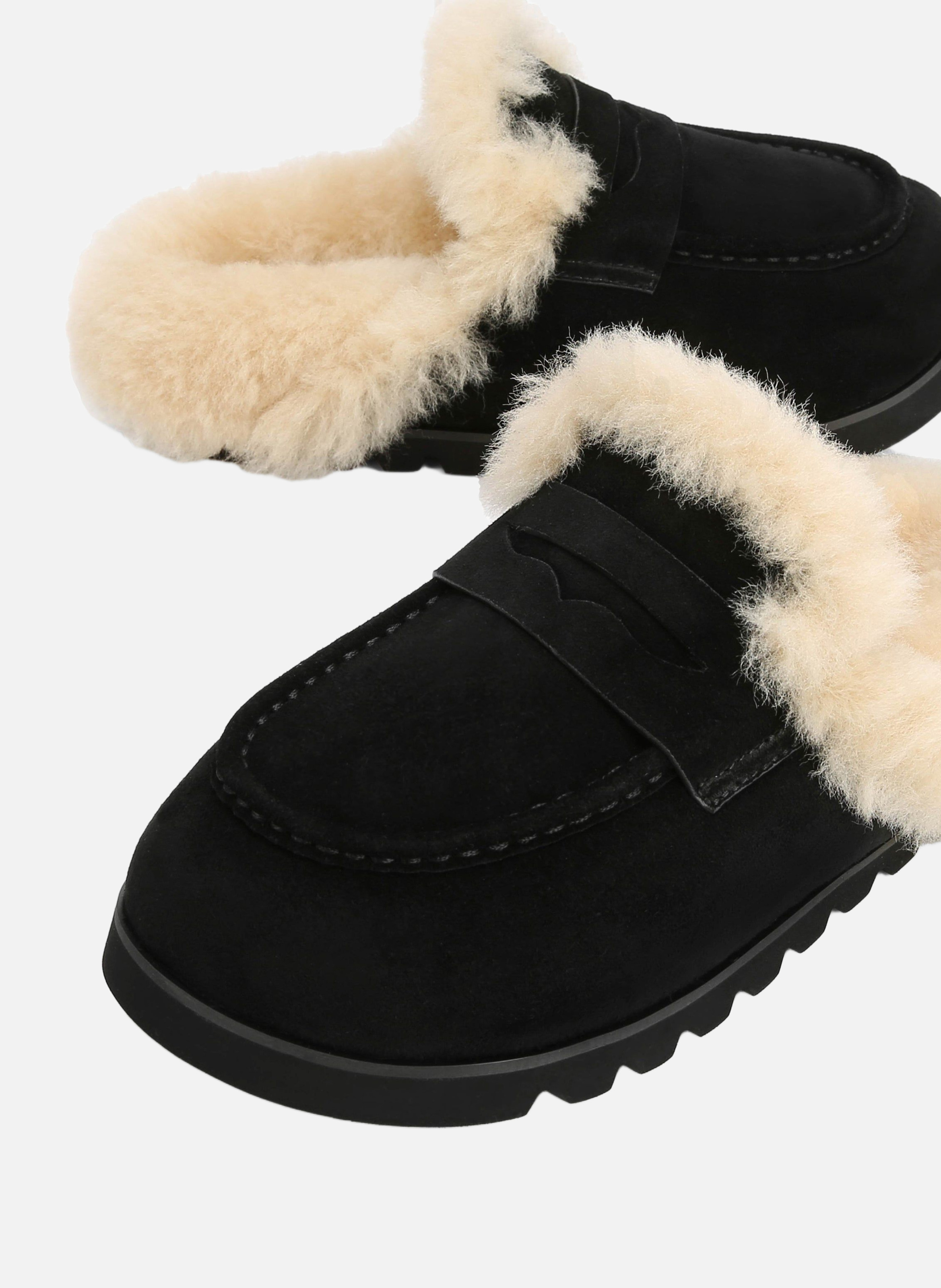 Mules corded NAKED WOLFE Noir