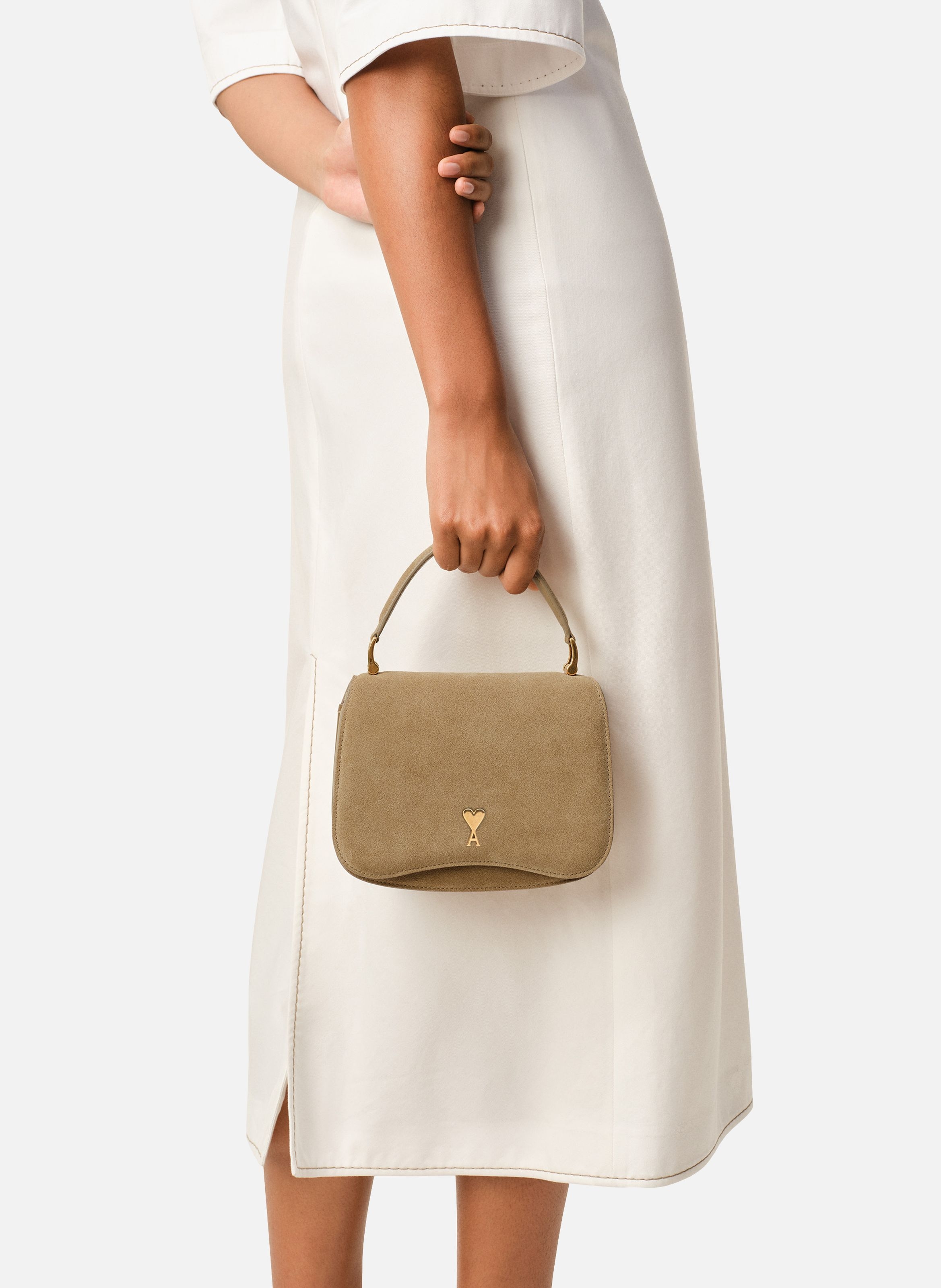 Sac porté main paris paris unisexe AMI PARIS Jaune