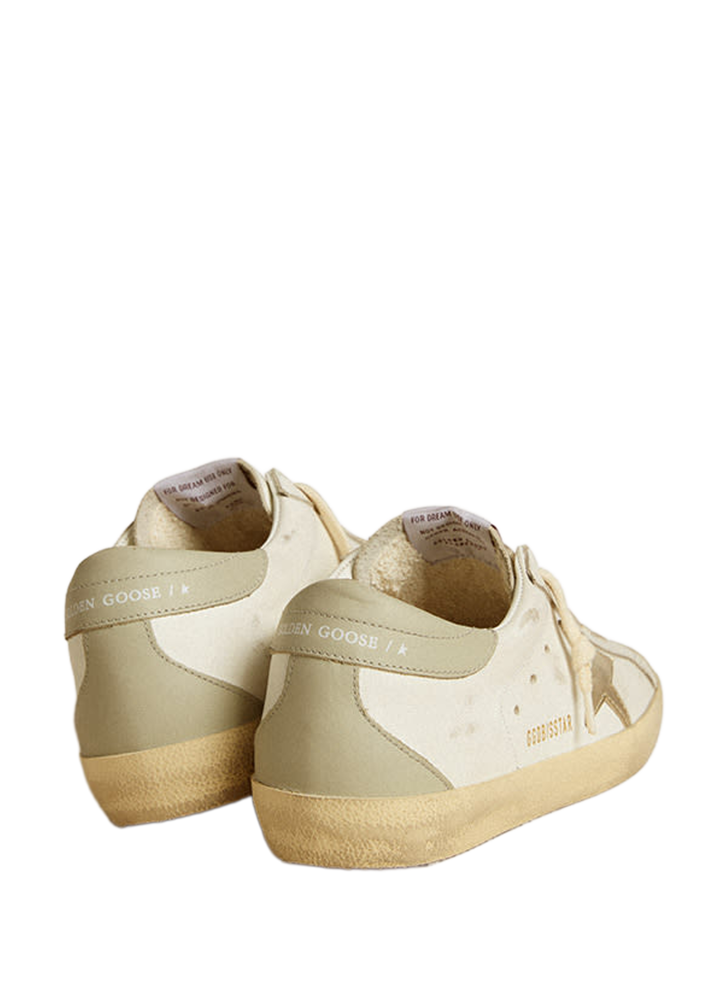 Baskets SUper-Star en cuir  GOLDEN GOOSE Blanc