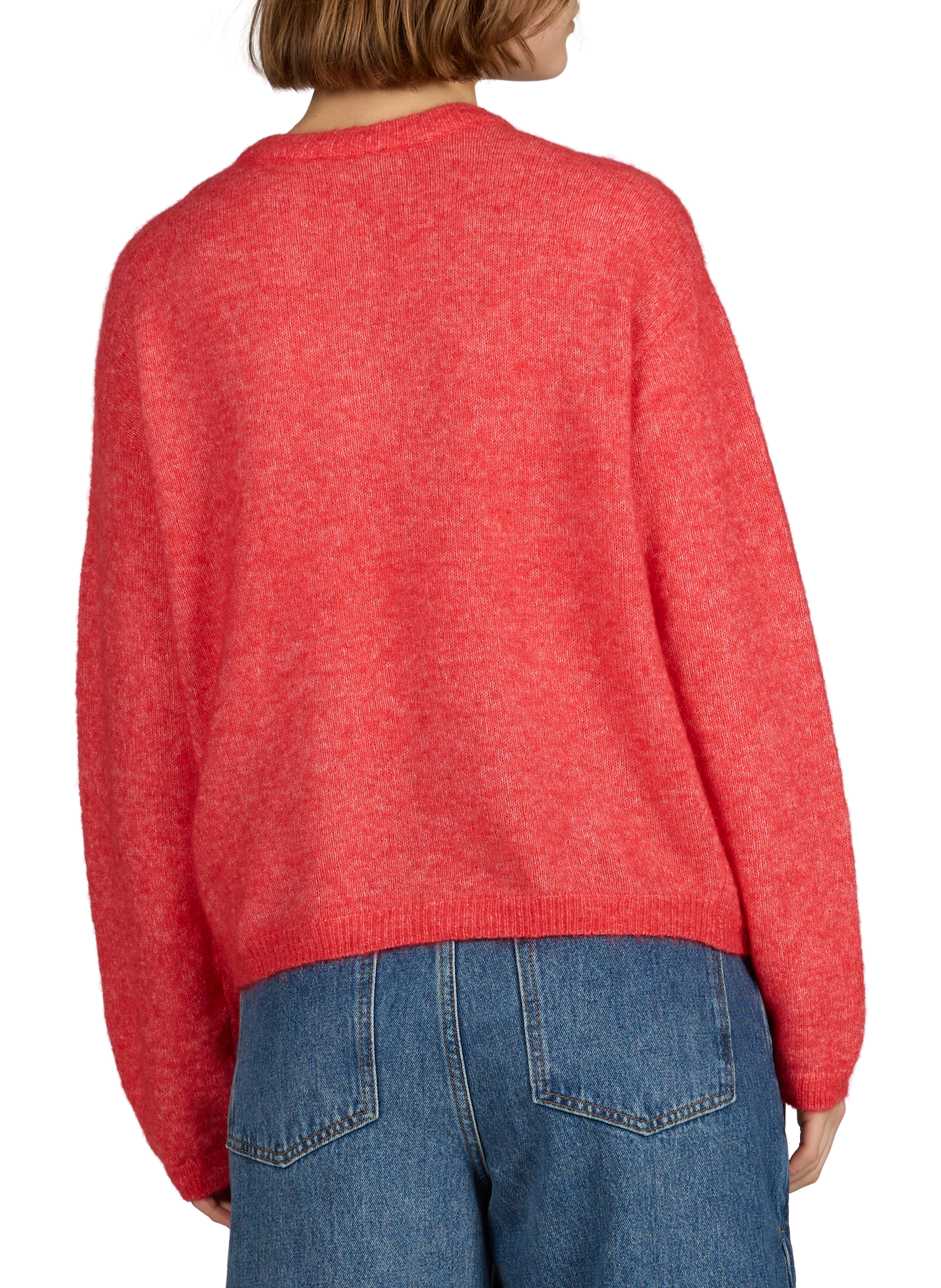 Cardigan en laine mélangée OBJECT Beige