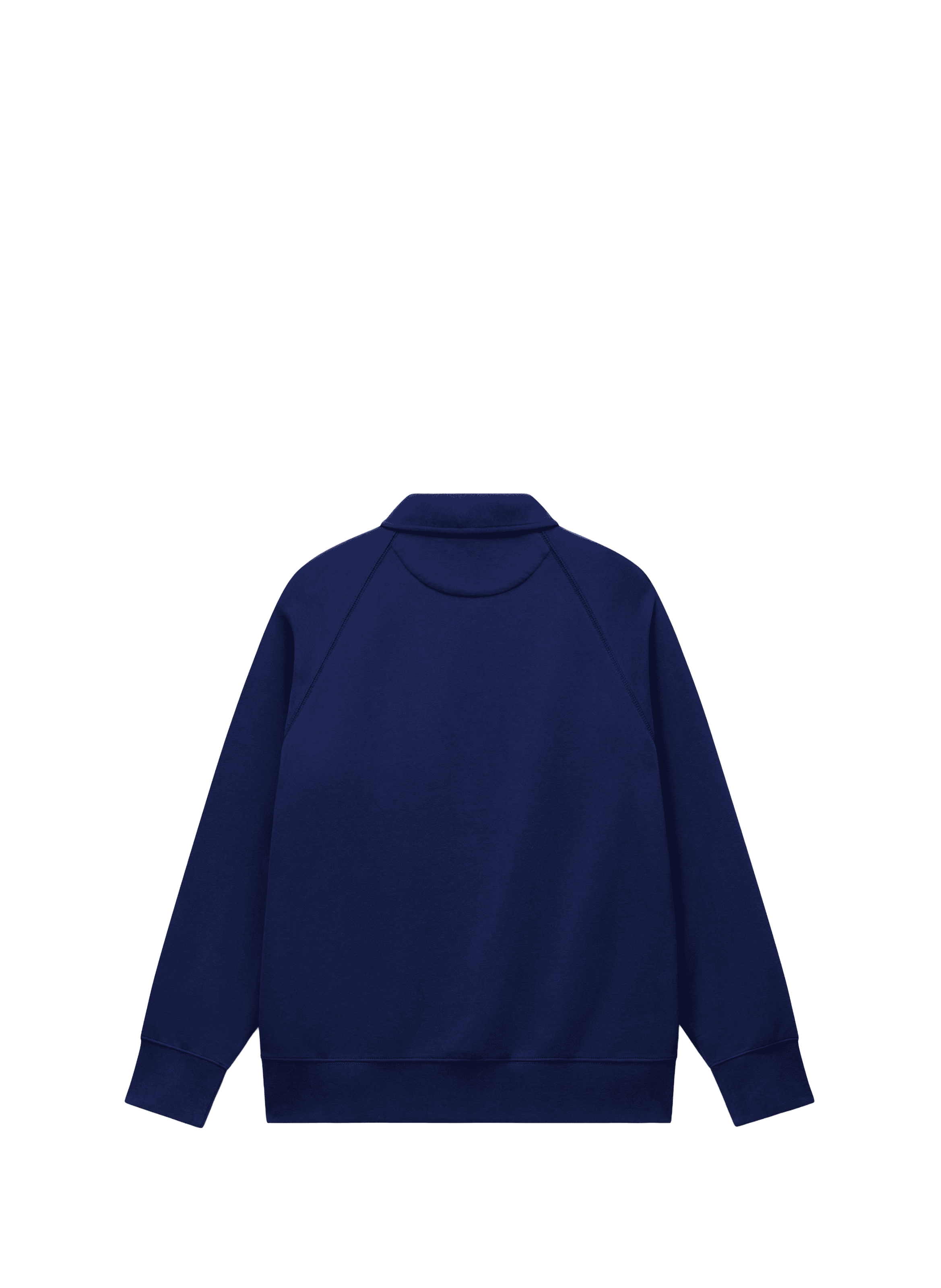 Polo manches longue à logo en coton mélangé NAPAPIJRI Bleu