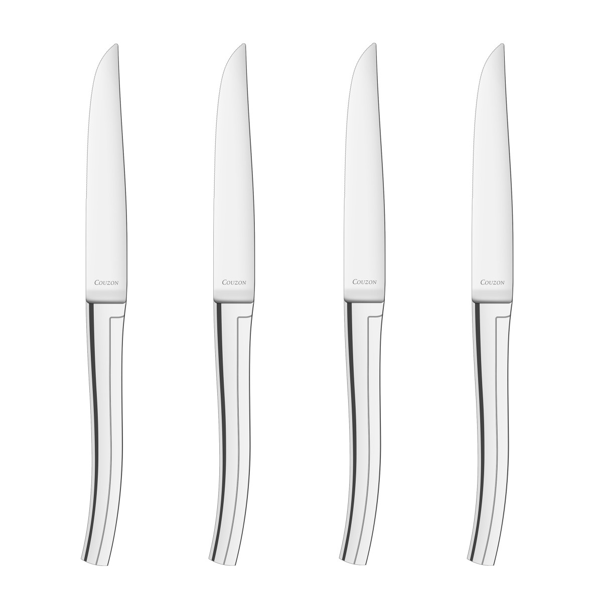Persane - coffret 4 couteaux steak COUZON Argent