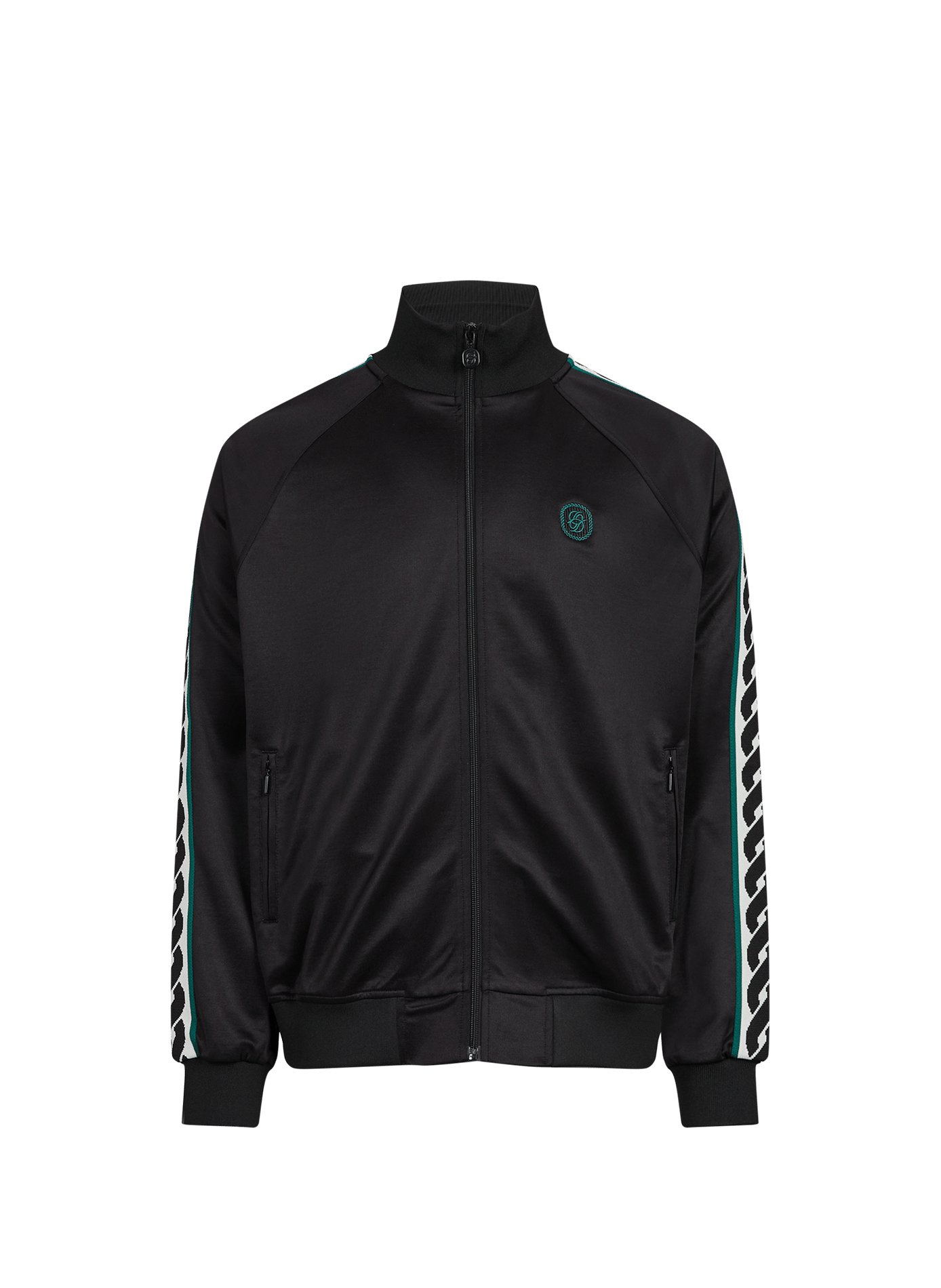 Sweat col montant zippé DROLE DE MONSIEUR Noir