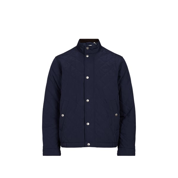 Blouson droit matelassé à col montant Blouson droit matelassé à col montant