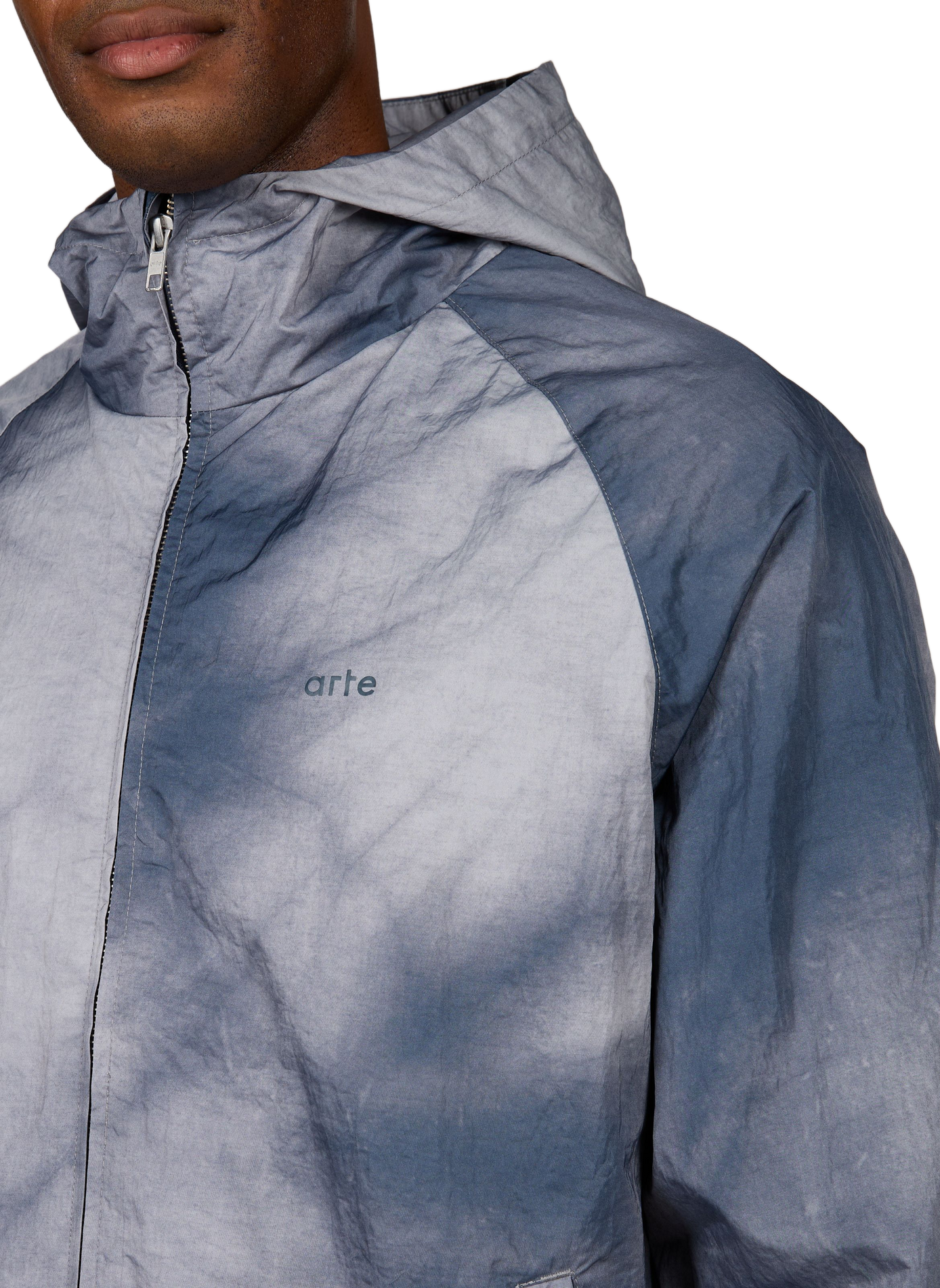 Windbreaker mit Kapuze ARTE ANTWERP Blau