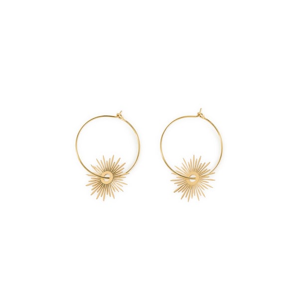 Boucles d'oreilles soleil Boucles d'oreilles soleil