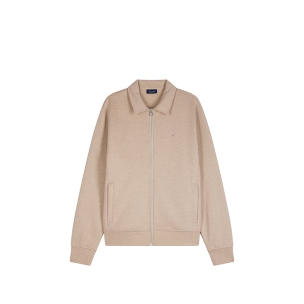 Sweat col classique en coton mélangé Sweat col classique en coton mélangé