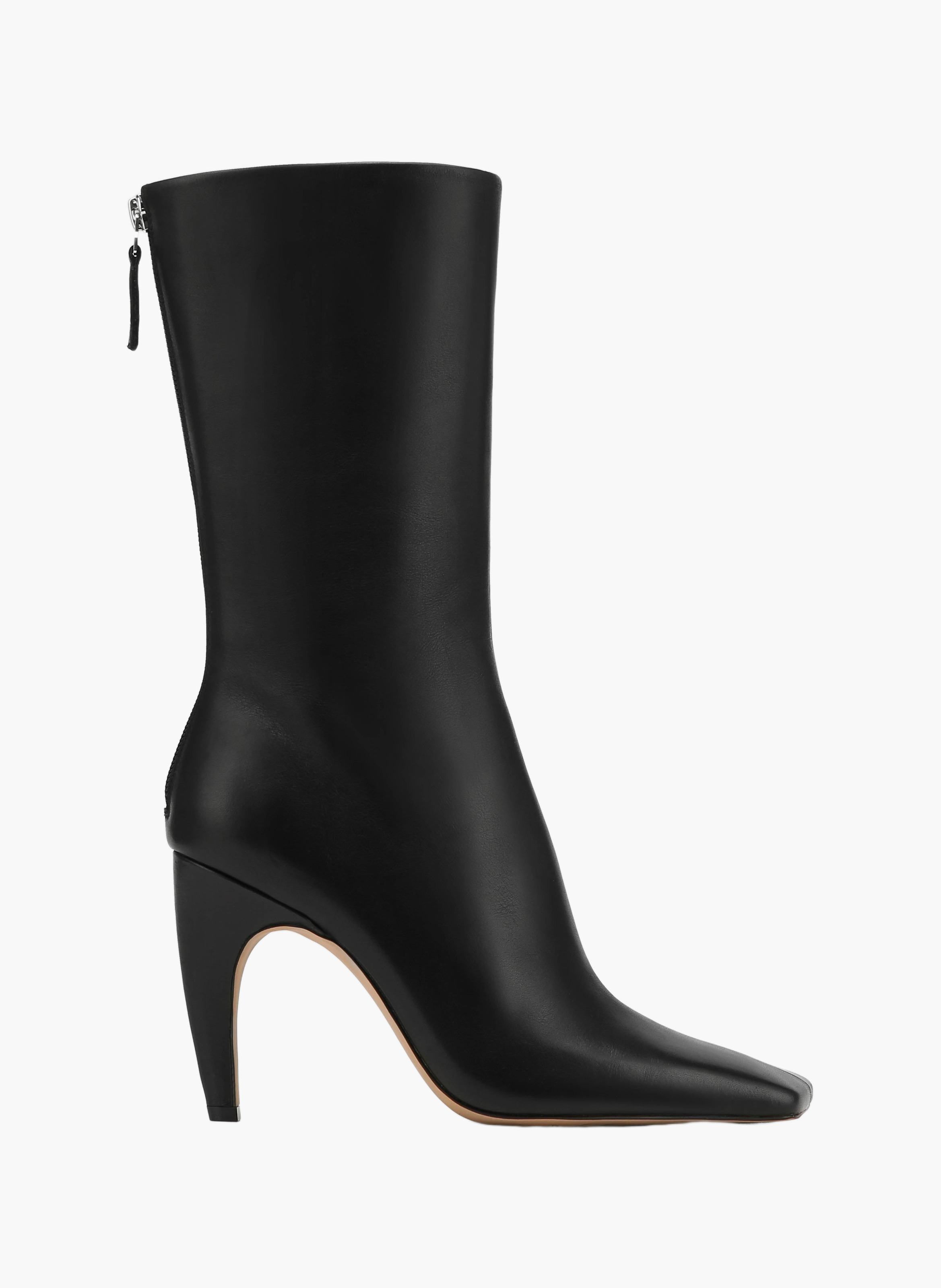 Bottines haute en cuir NAKED WOLFE Noir