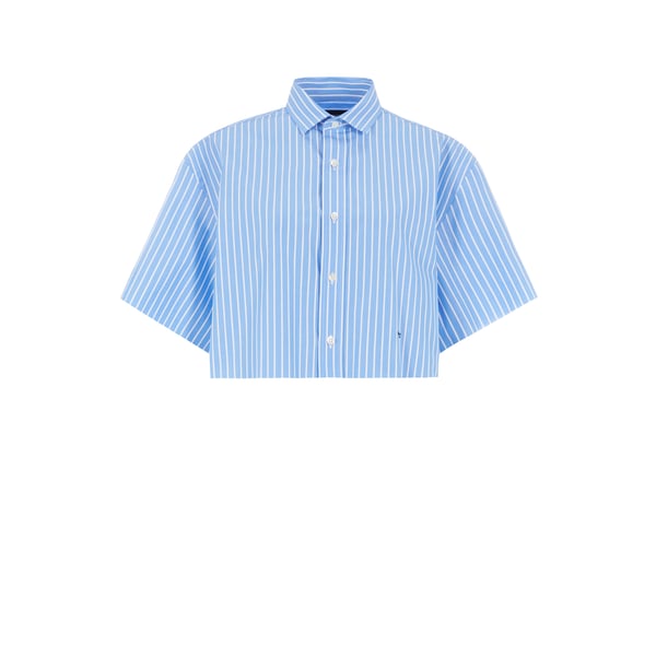 Chemise courte en coton