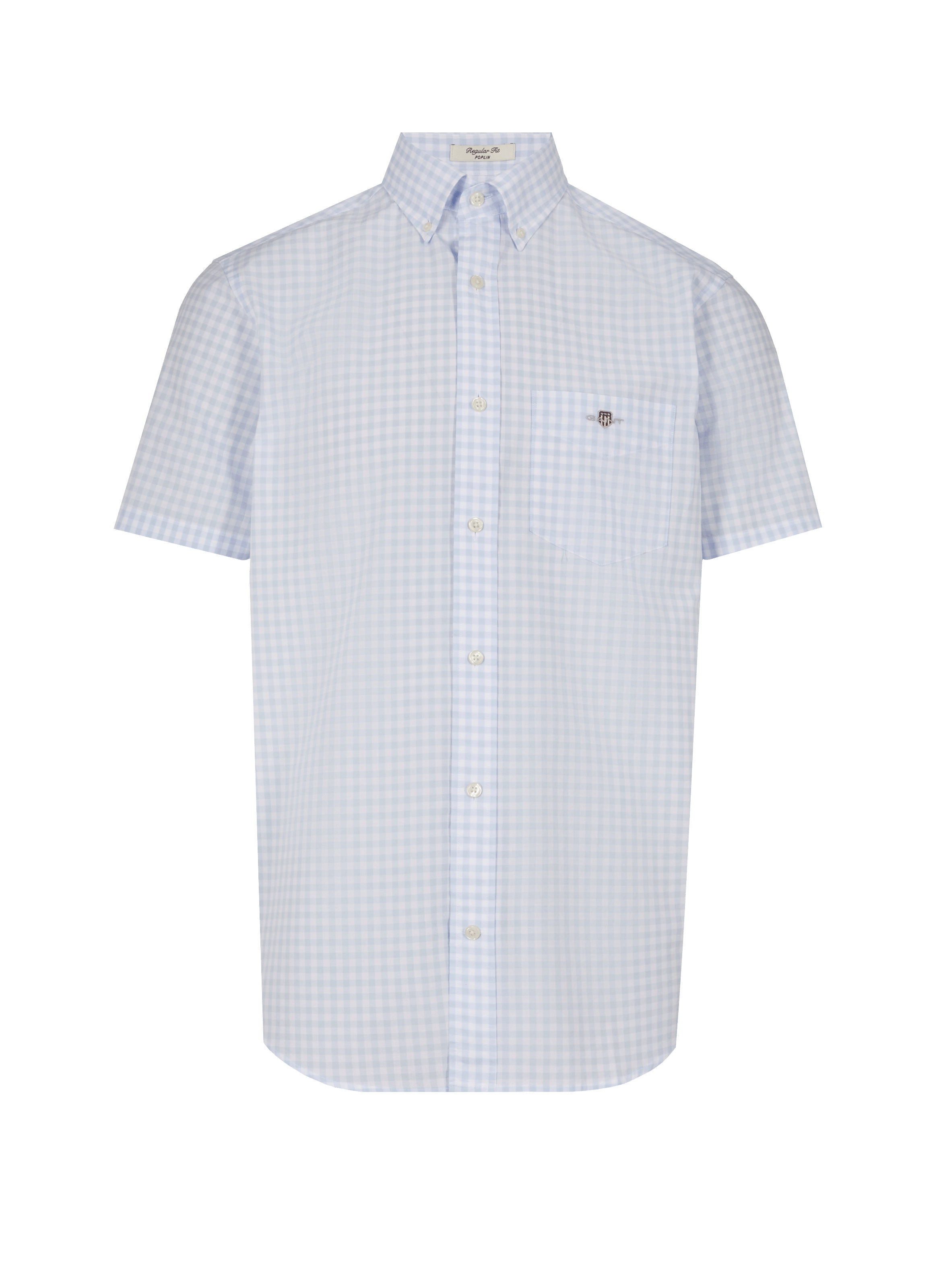 Chemise vichy manches courtes en coton