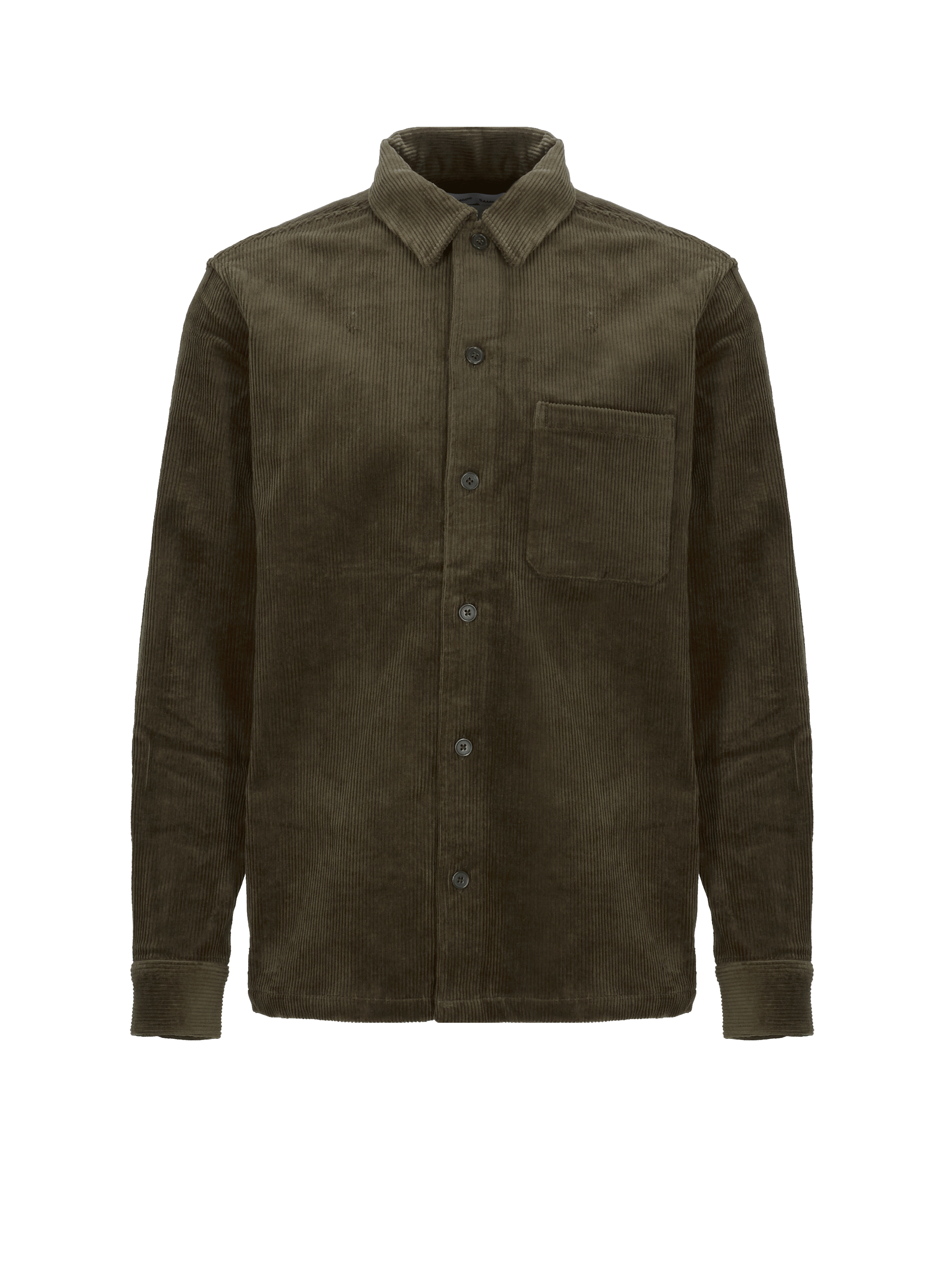 Surchemise en velours côtelé