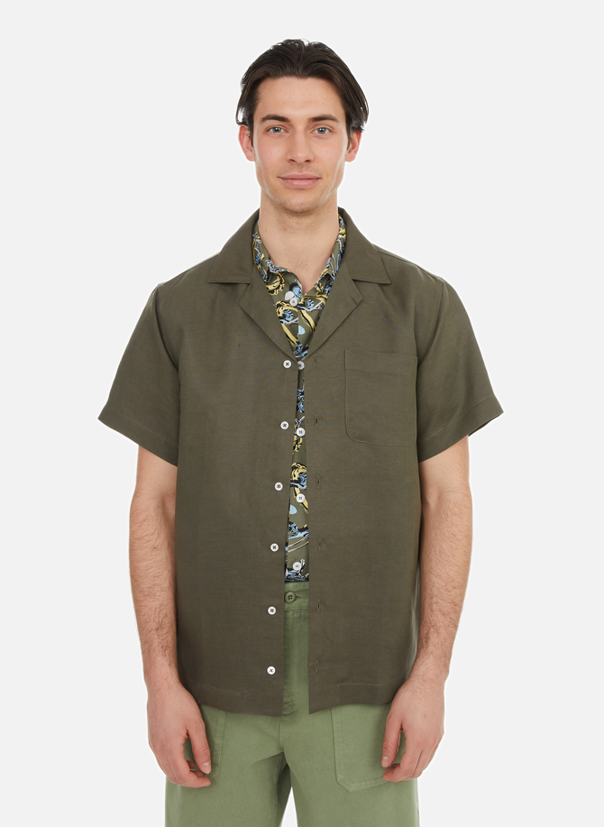 Barac shirt in linen and lyocell EDITIONS 102