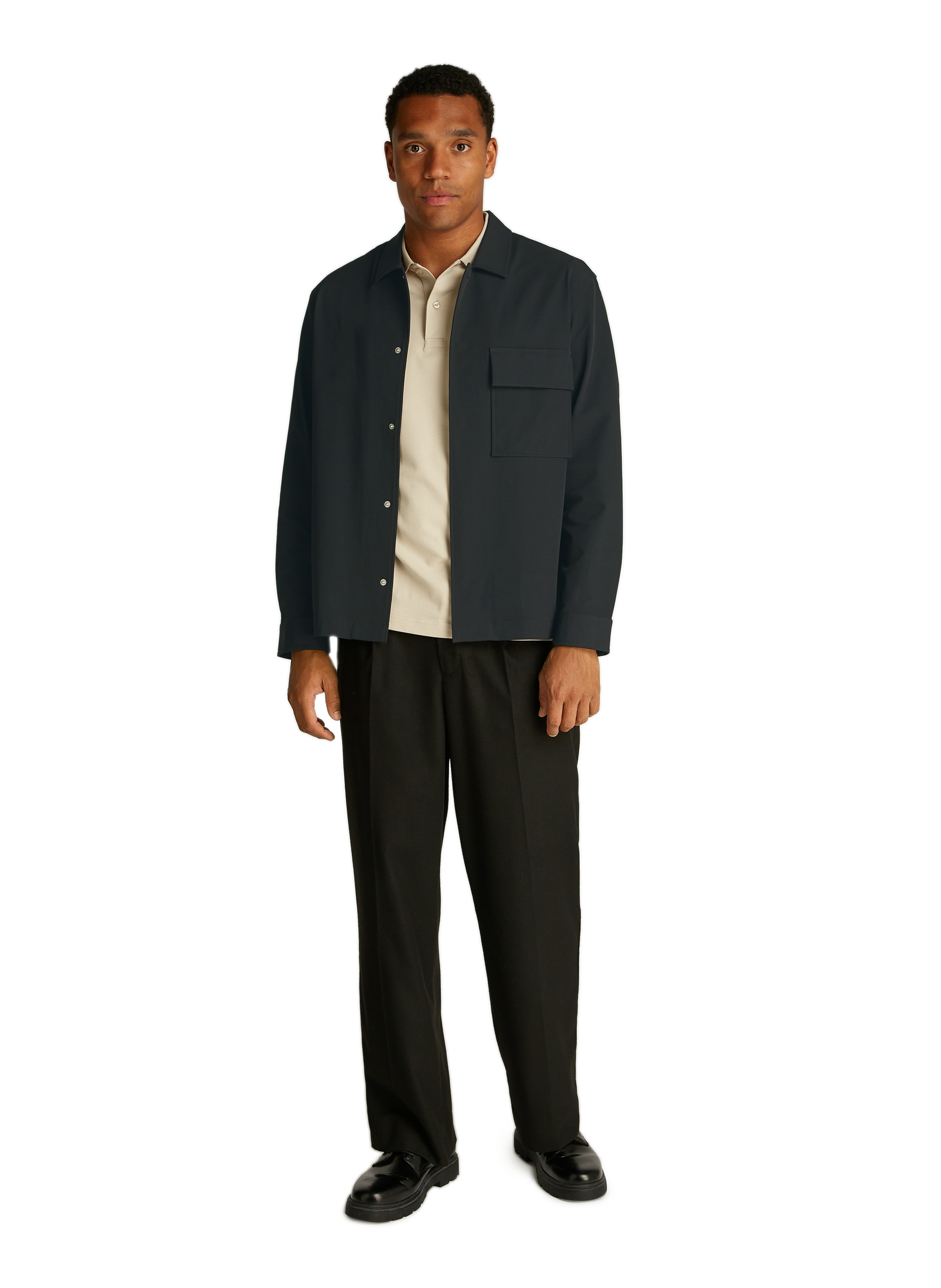 Chemise droite CALVIN KLEIN Noir