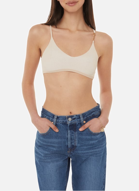 Le Bandeau Pralu Beige by JACQUEMUS JACQUEMUS Le Bandeau Pralu Beige