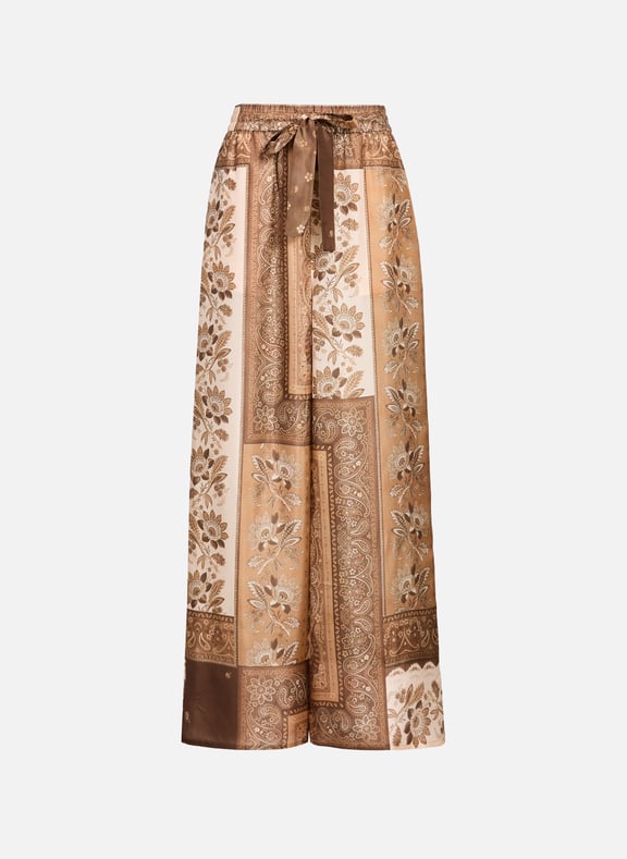 Pantalon fluide Lucky Multicolore by ZIMMERMANN ZIMMERMANN Pantalon fluide Lucky Multicolore