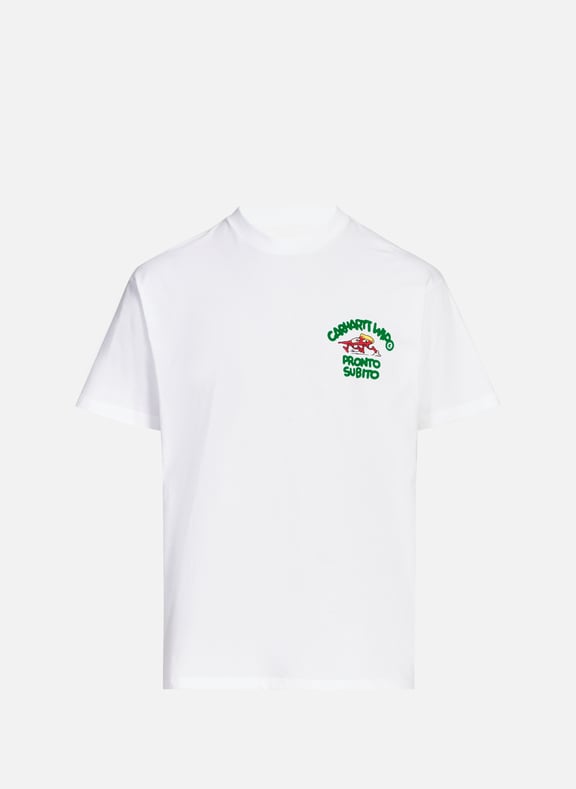 T-shirt imprimé en coton Blanc by CARHARTT WIP CARHARTT WIP T-shirt imprimé en coton Blanc