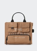 The Cargo Canvas Medium Tote Bag THE MEDIUM TOTE Camel