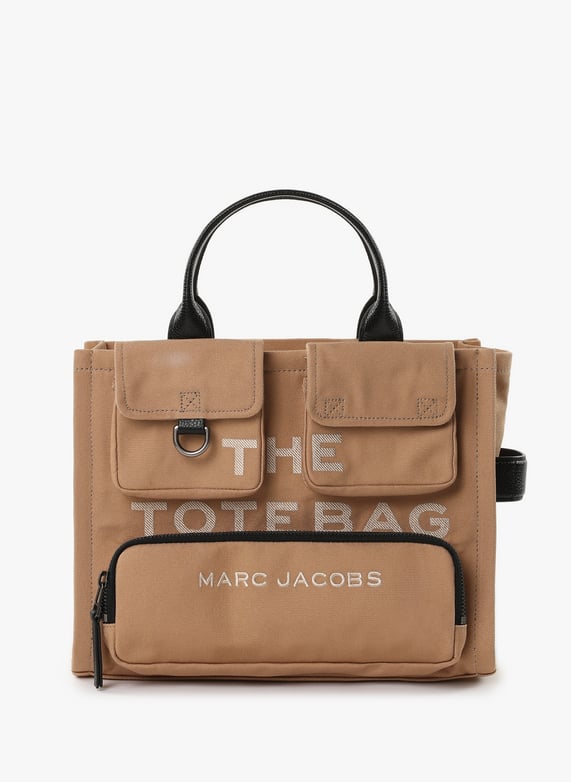 The Cargo Canvas Medium Tote Bag | Brown by MARC JACOBS The Cargo Canvas Medium Tote Bag Brown