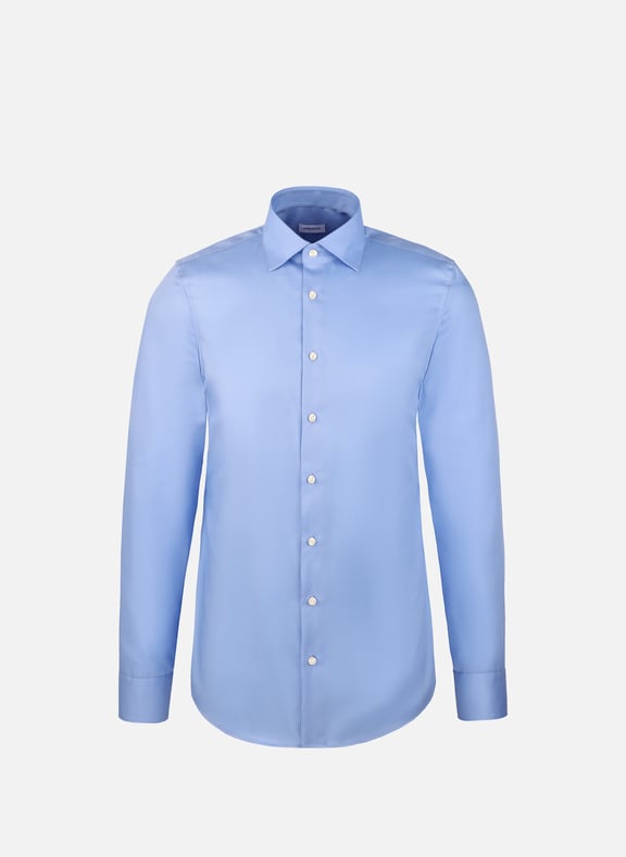 Cotton shirt Blue by SEIDENSTICKER SEIDENSTICKER Cotton shirt Blue