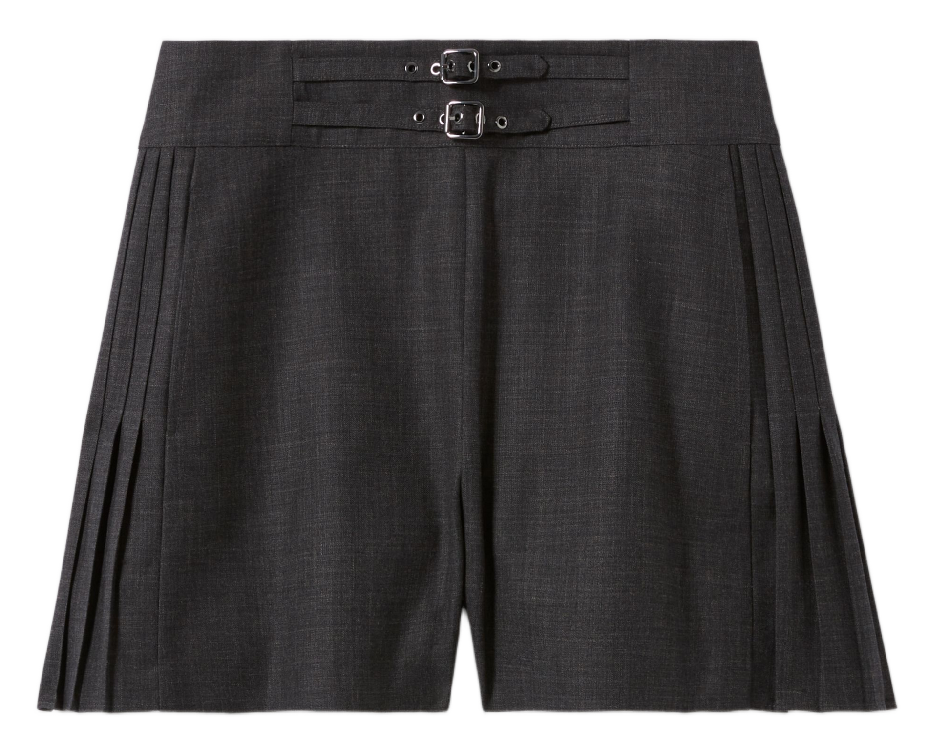 Short large à boucles erena CLAUDIE PIERLOT Gris