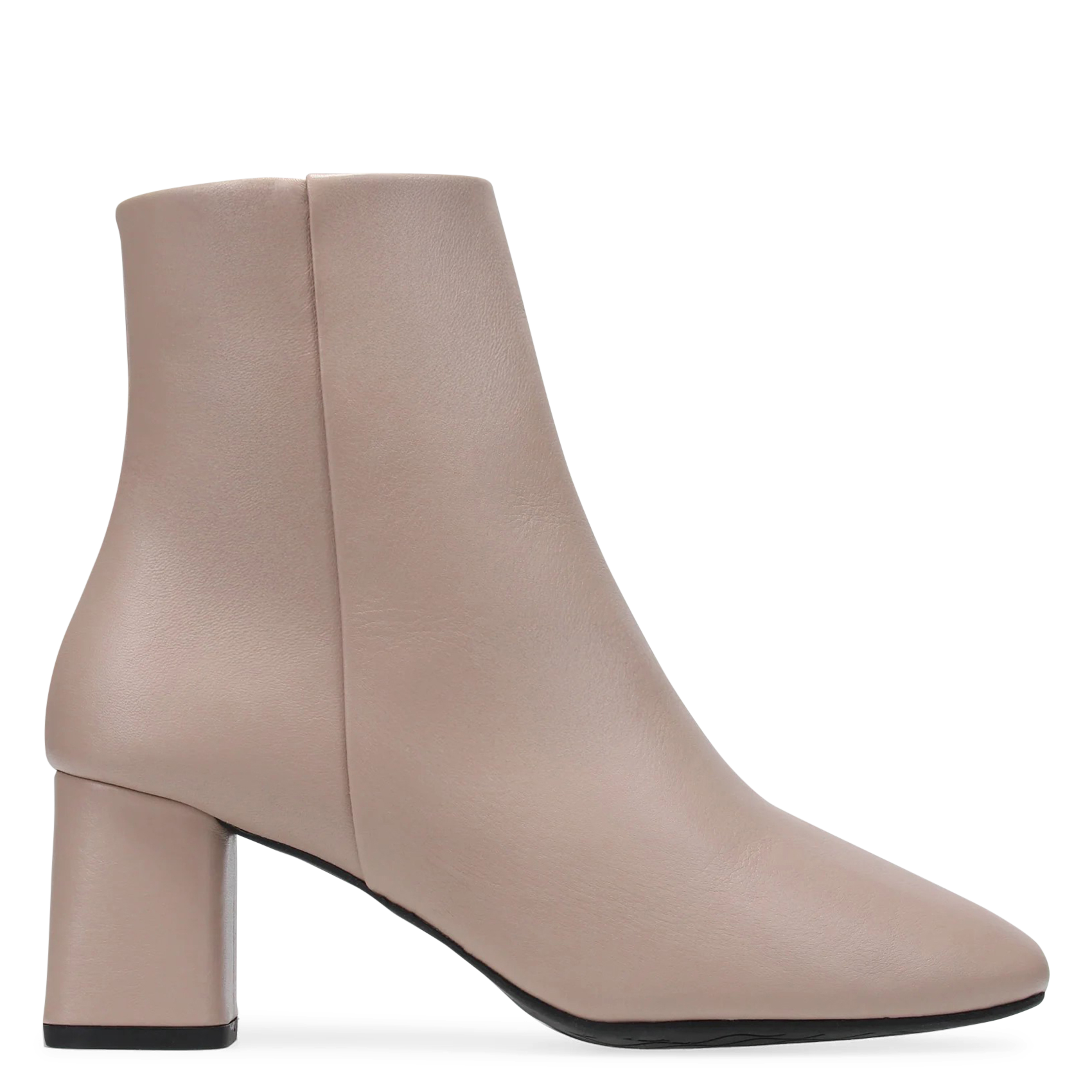 Bottines à talons en cuir REPETTO Beige