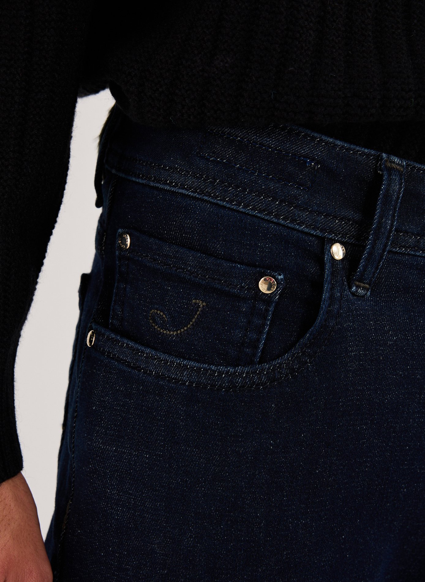 Straight-leg jeans in blended cotton JACOB COHEN Blue